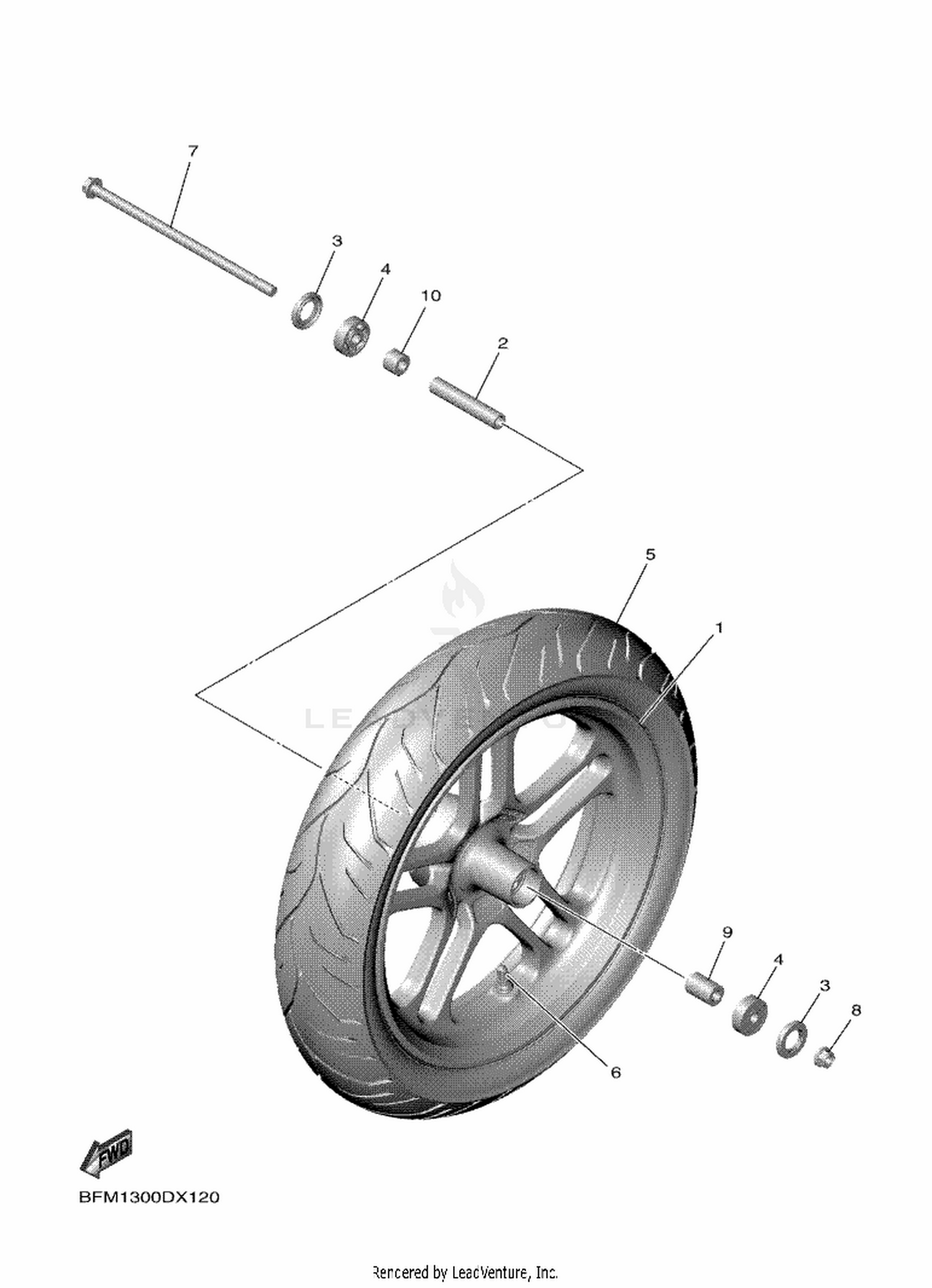 12 FRONT WHEEL