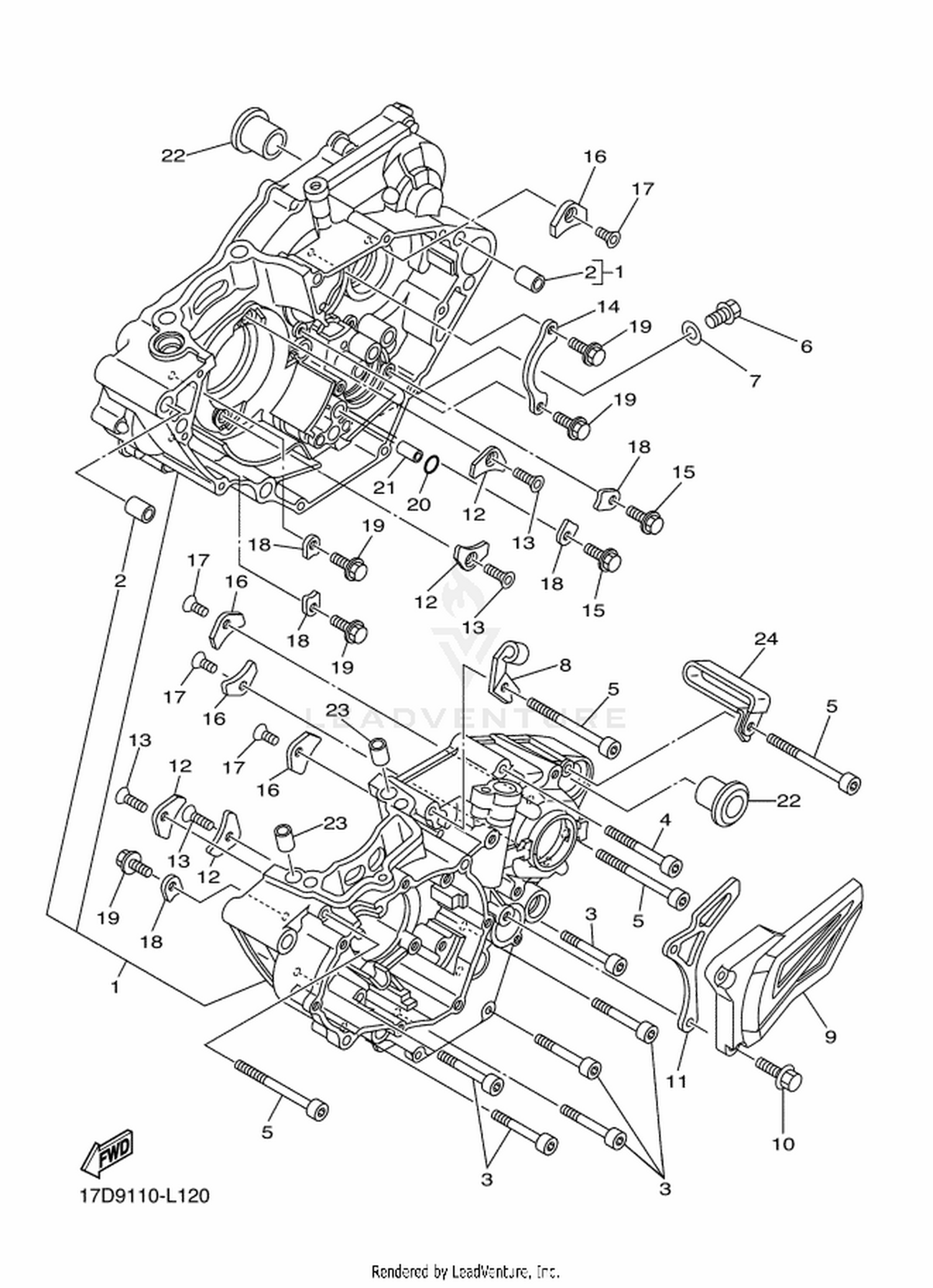 12 CRANKCASE