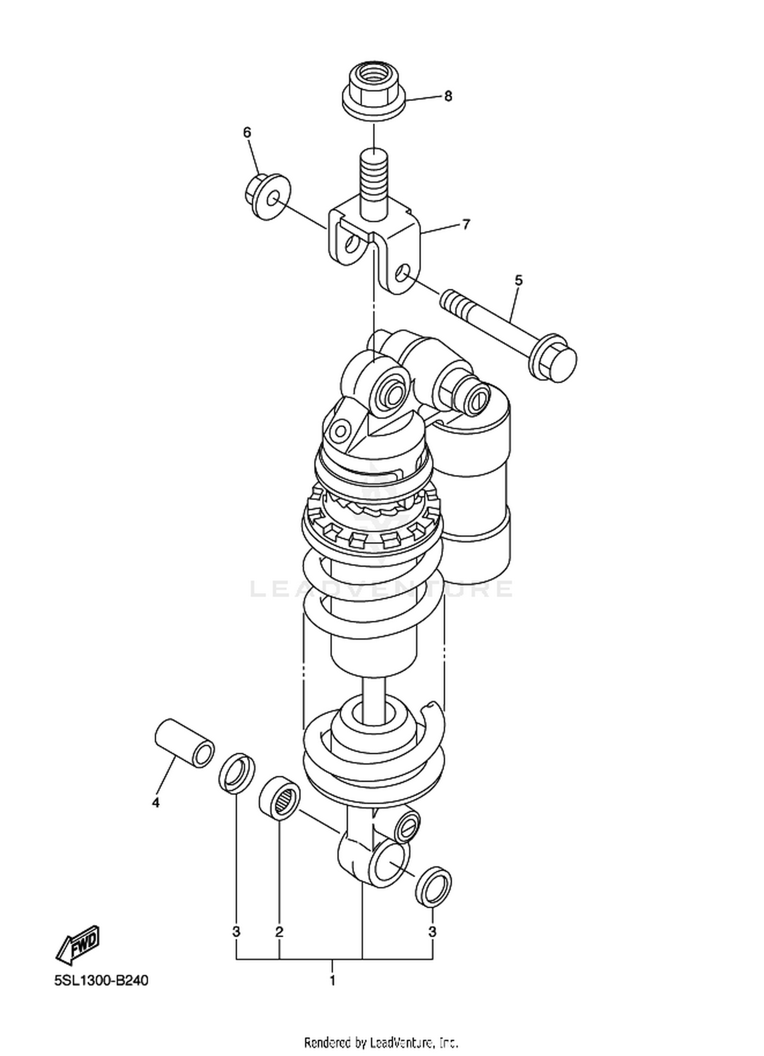 24 REAR SUSPENSION