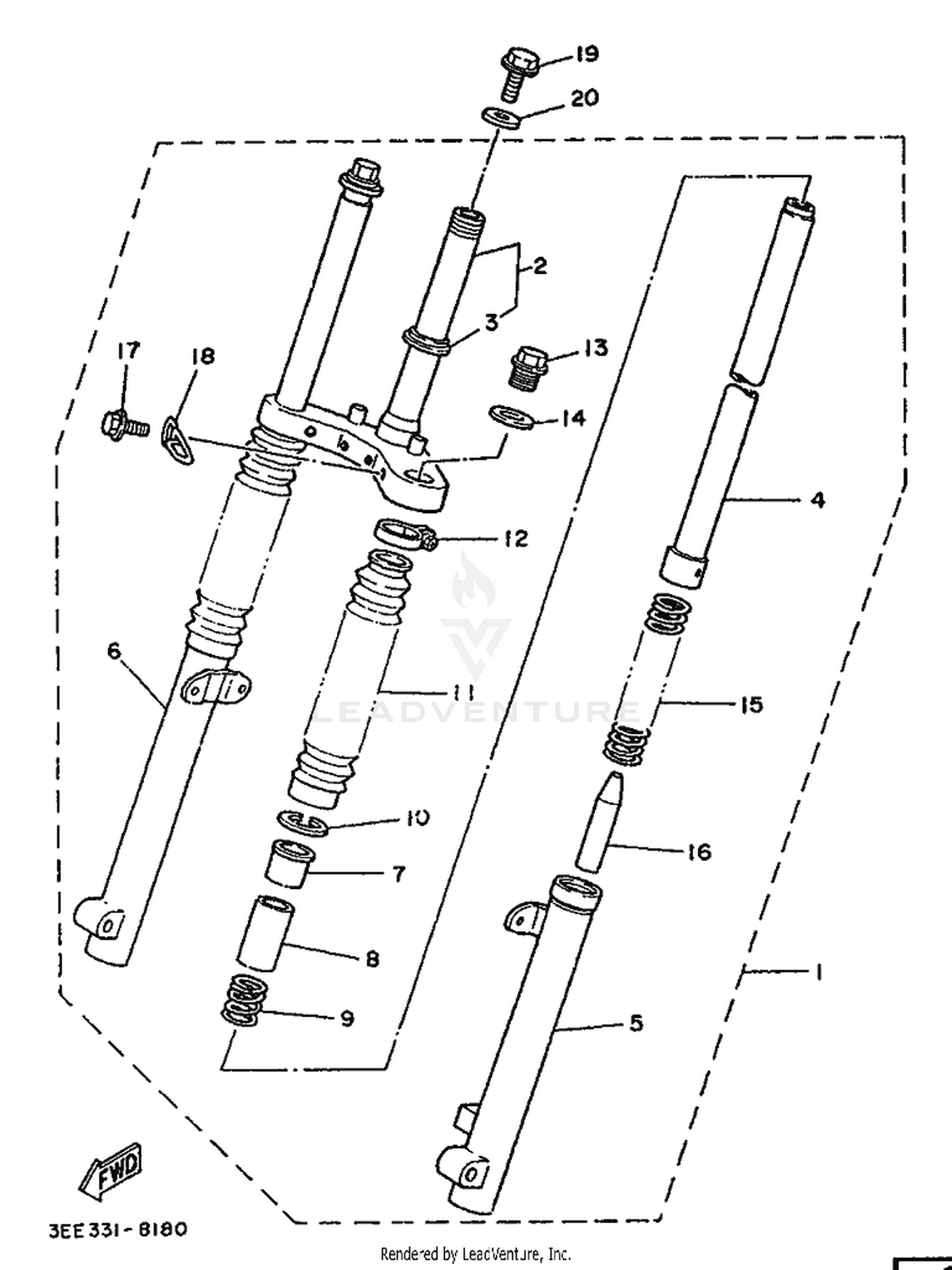 18 FRONT FORK
