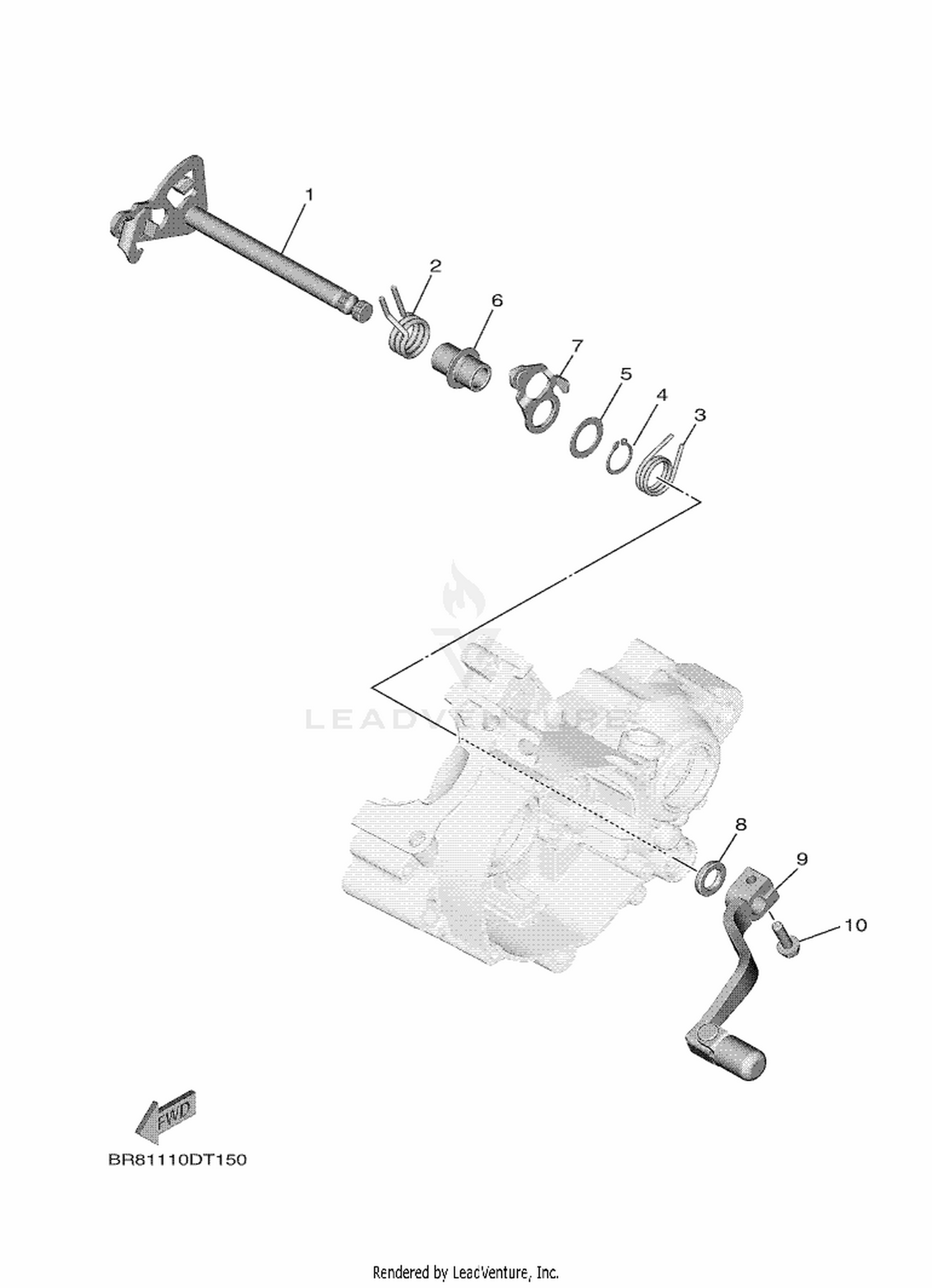15 SHIFT SHAFT