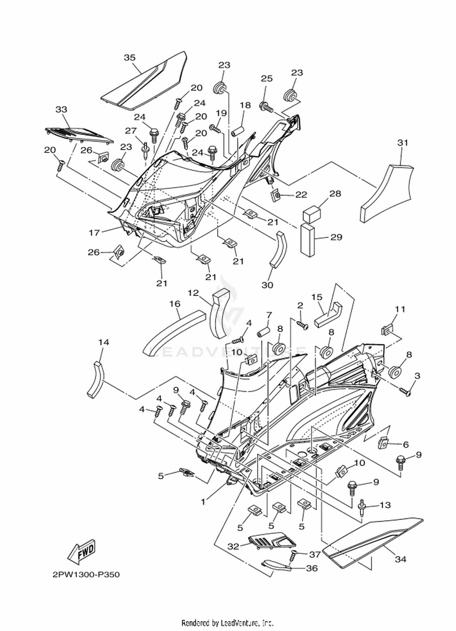 35 STAND  FOOTREST 2
