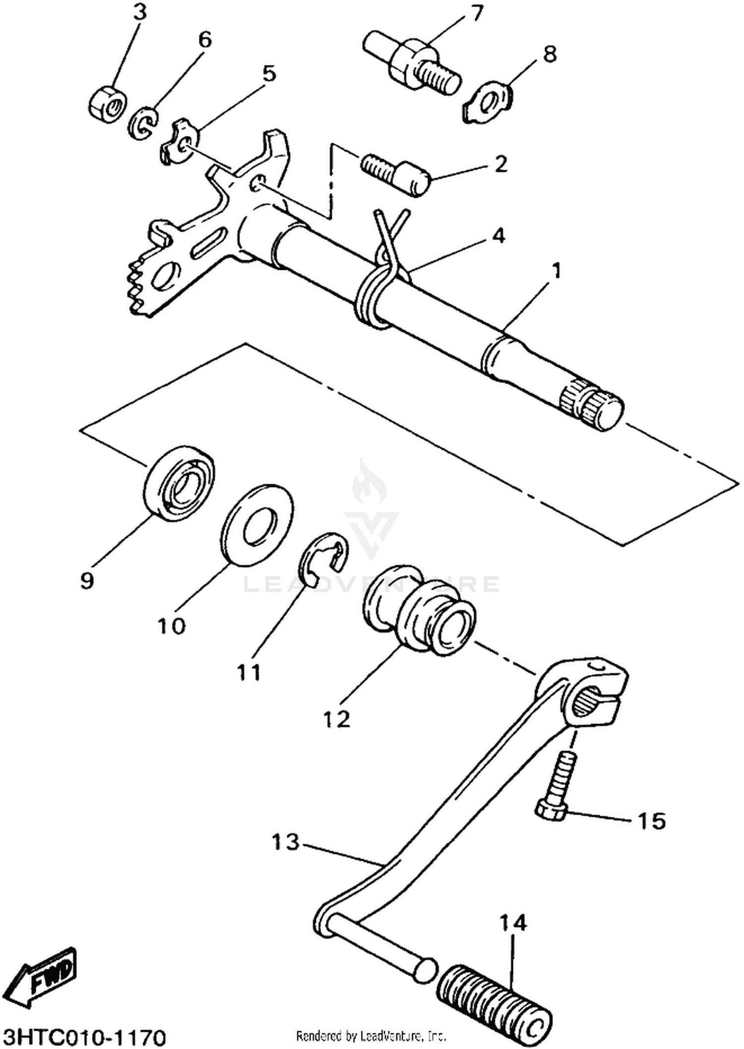17 SHIFT SHAFT
