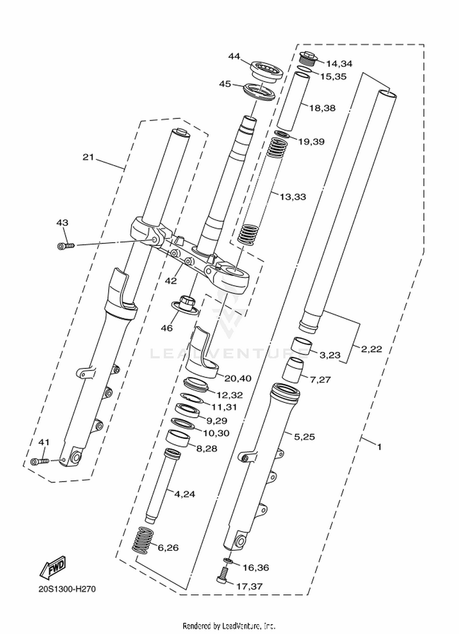27 FRONT FORK