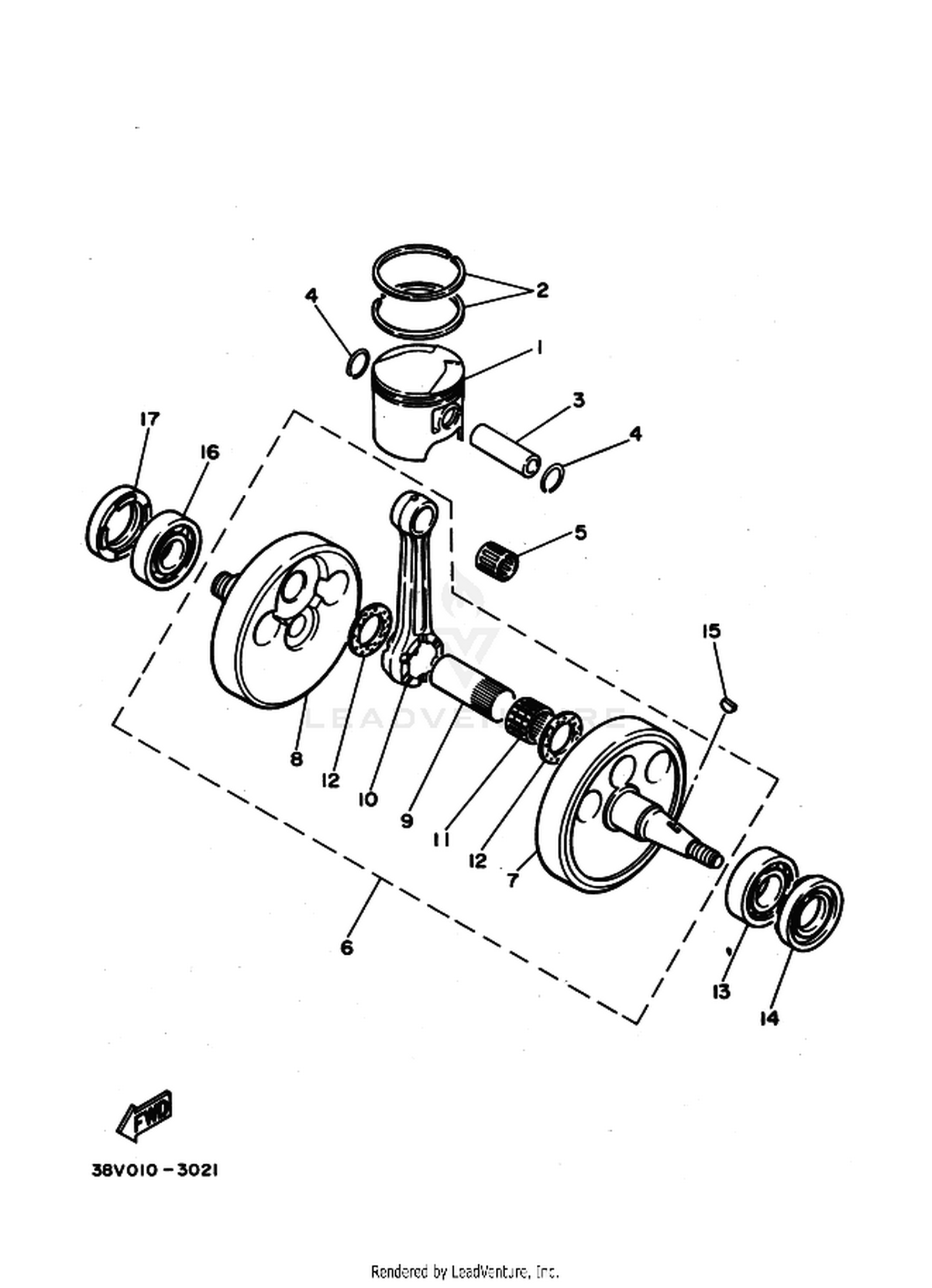 02 CRANKSHAFT  PISTON