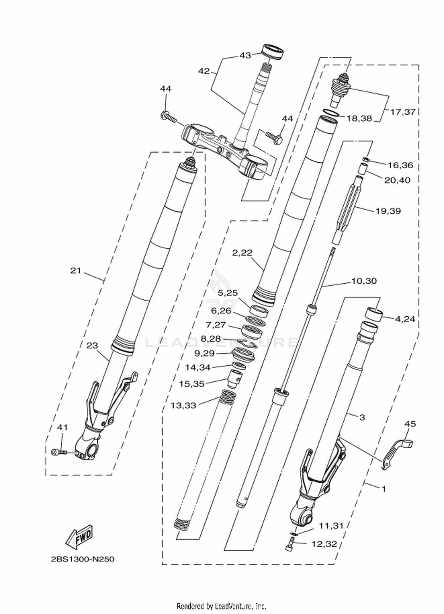 25 FRONT FORK