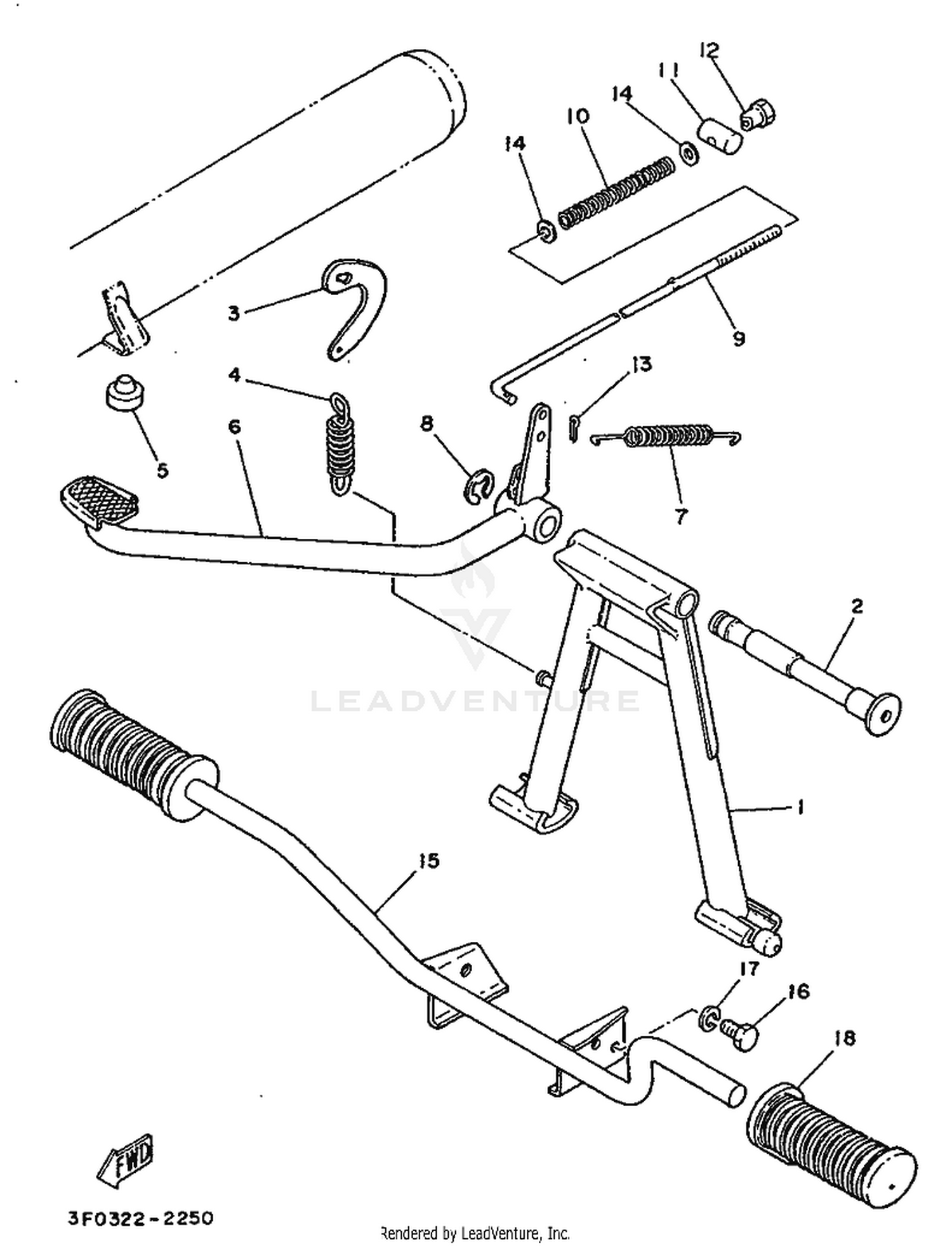 26 STAND  FOOTREST