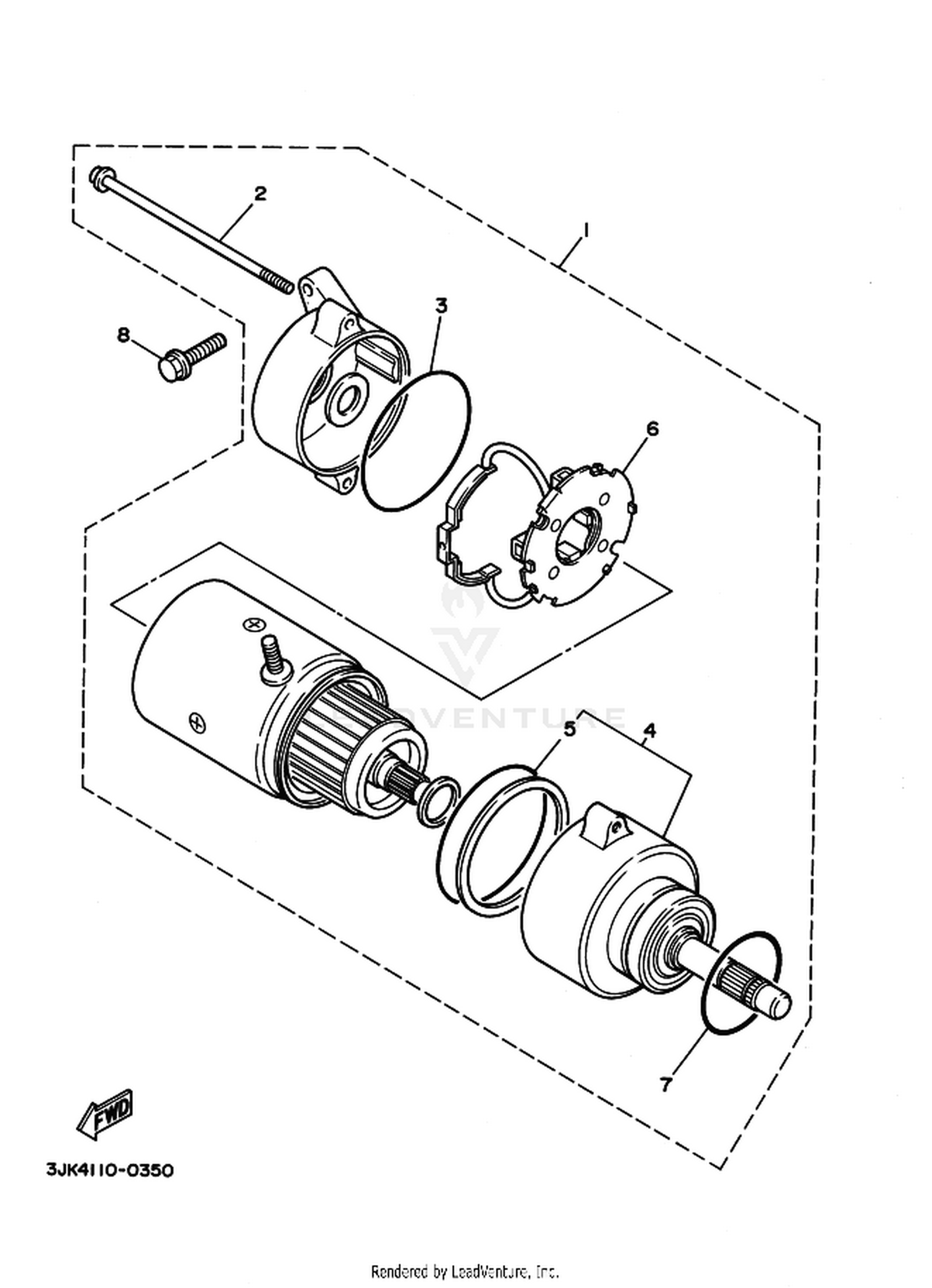 35 STARTING MOTOR