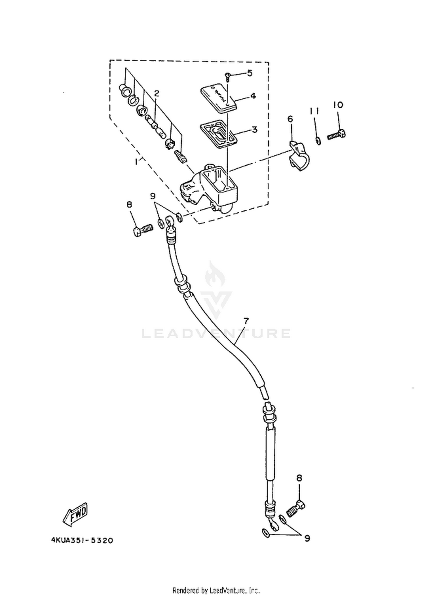 32 FRONT MASTER CYLINDER