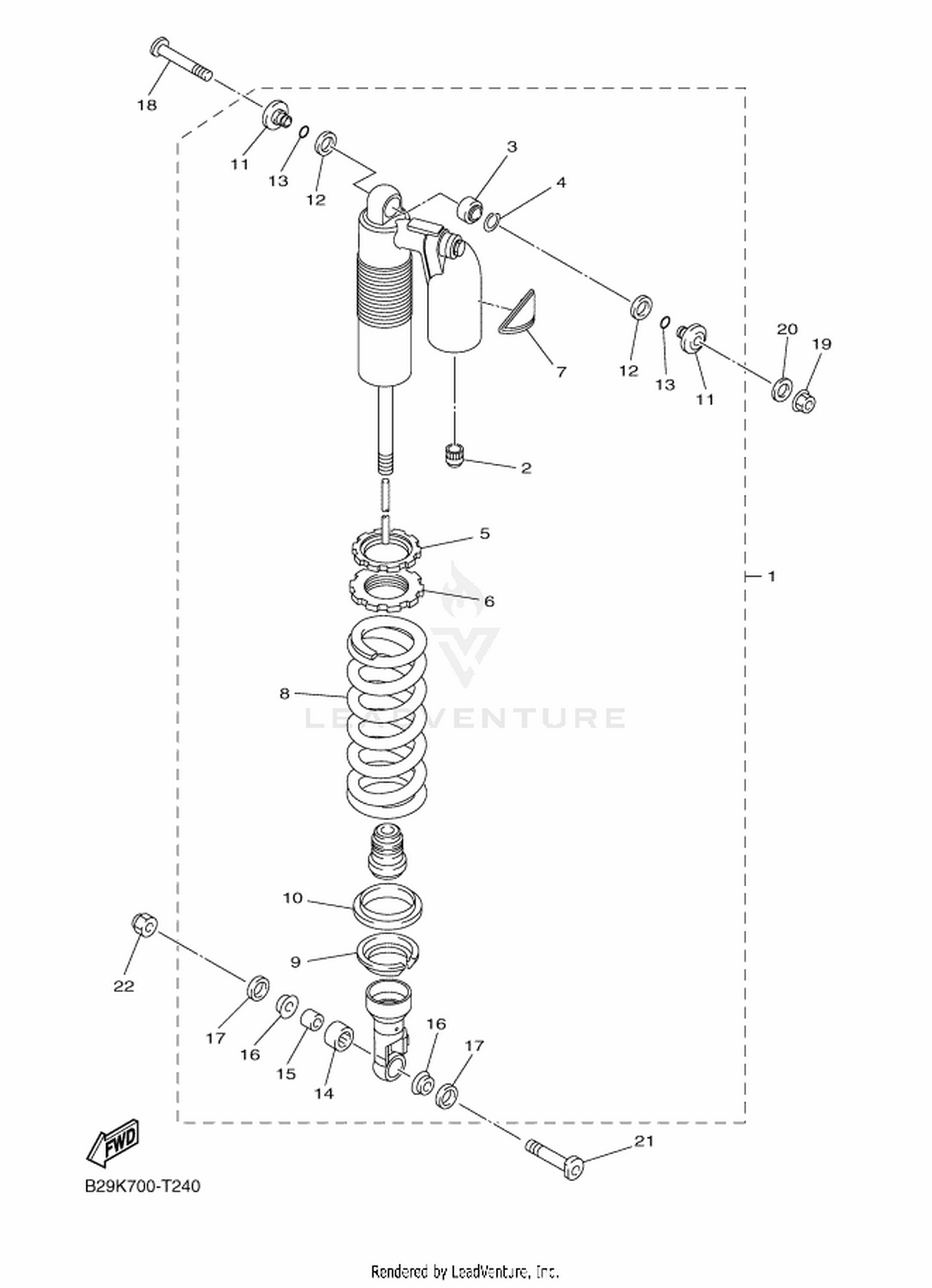 24 REAR SUSPENSION