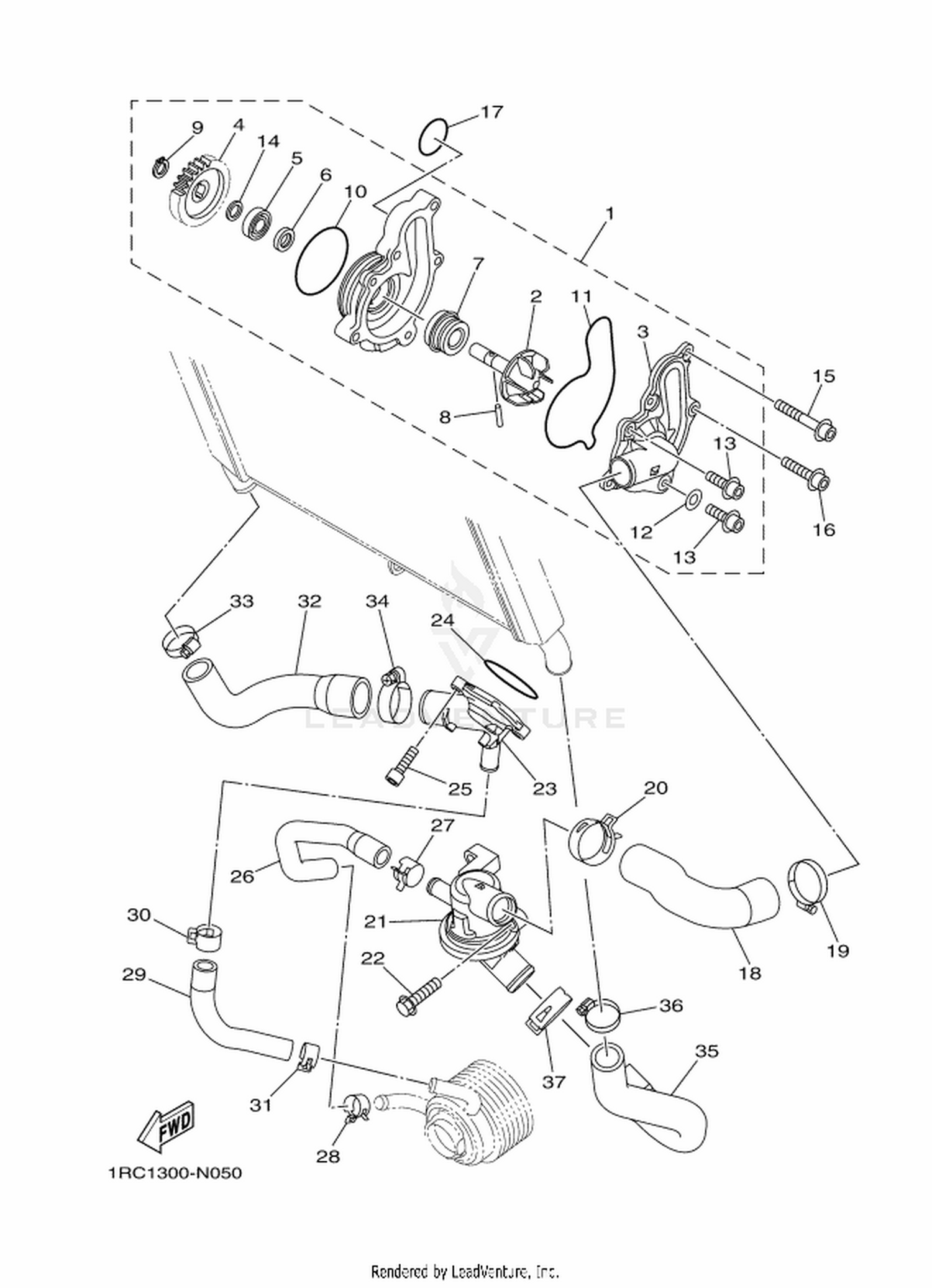 05 WATER PUMP