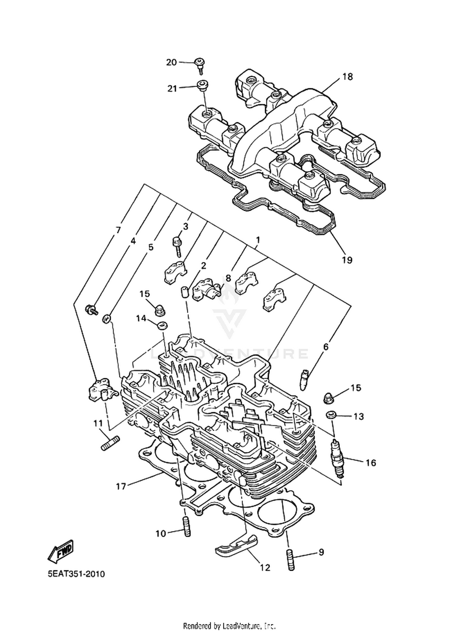 01 CYLINDER HEAD