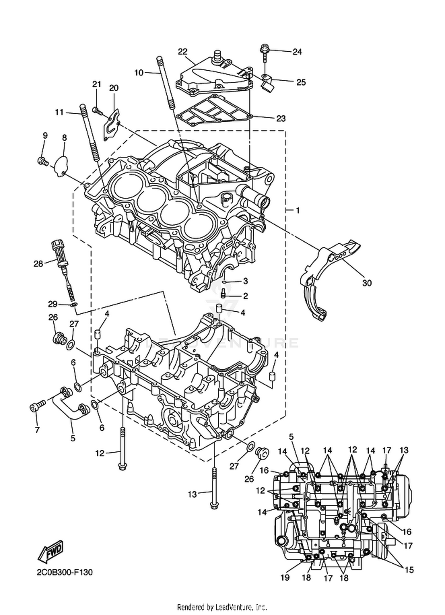 13 CRANKCASE