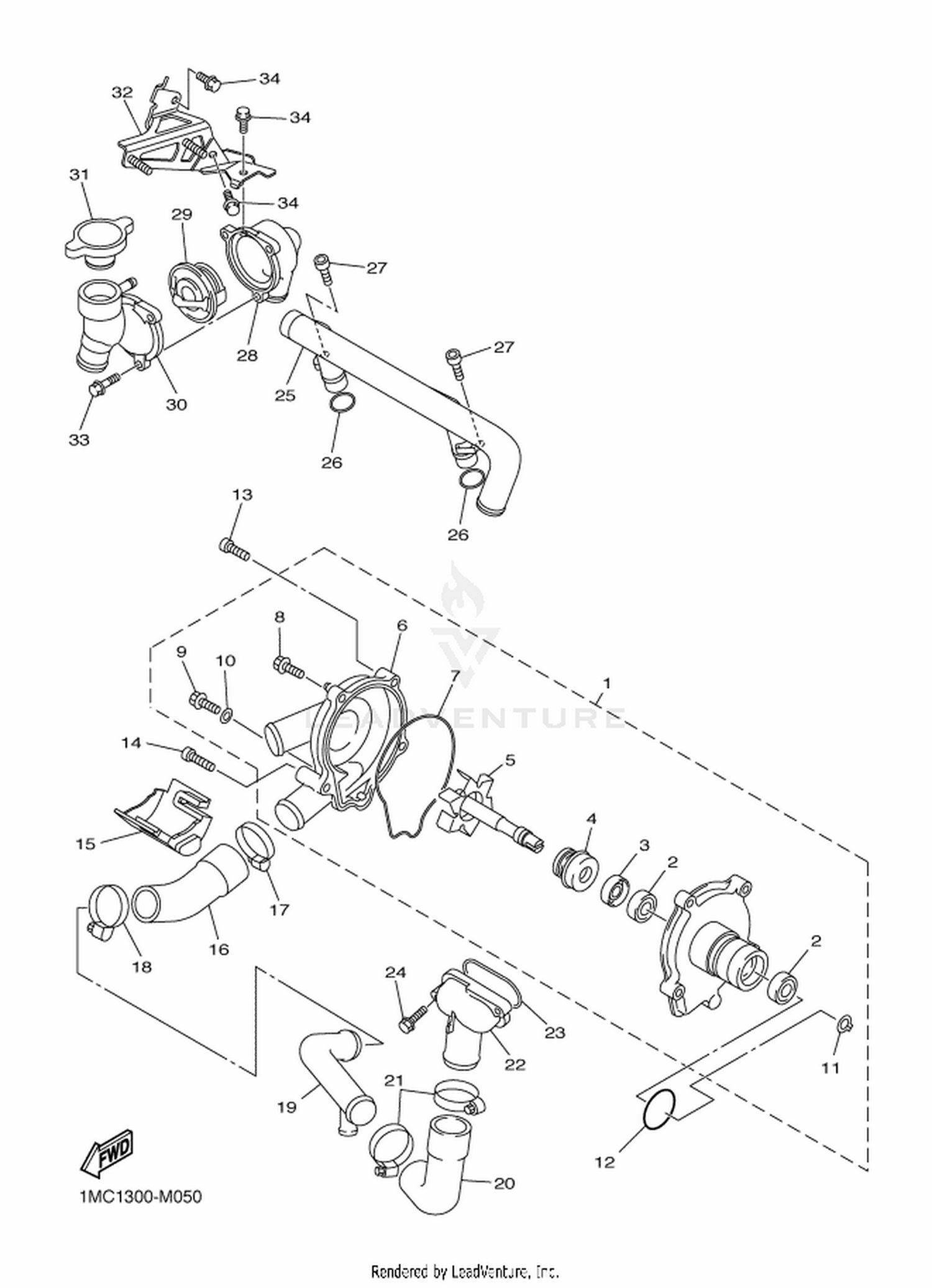 05 WATER PUMP