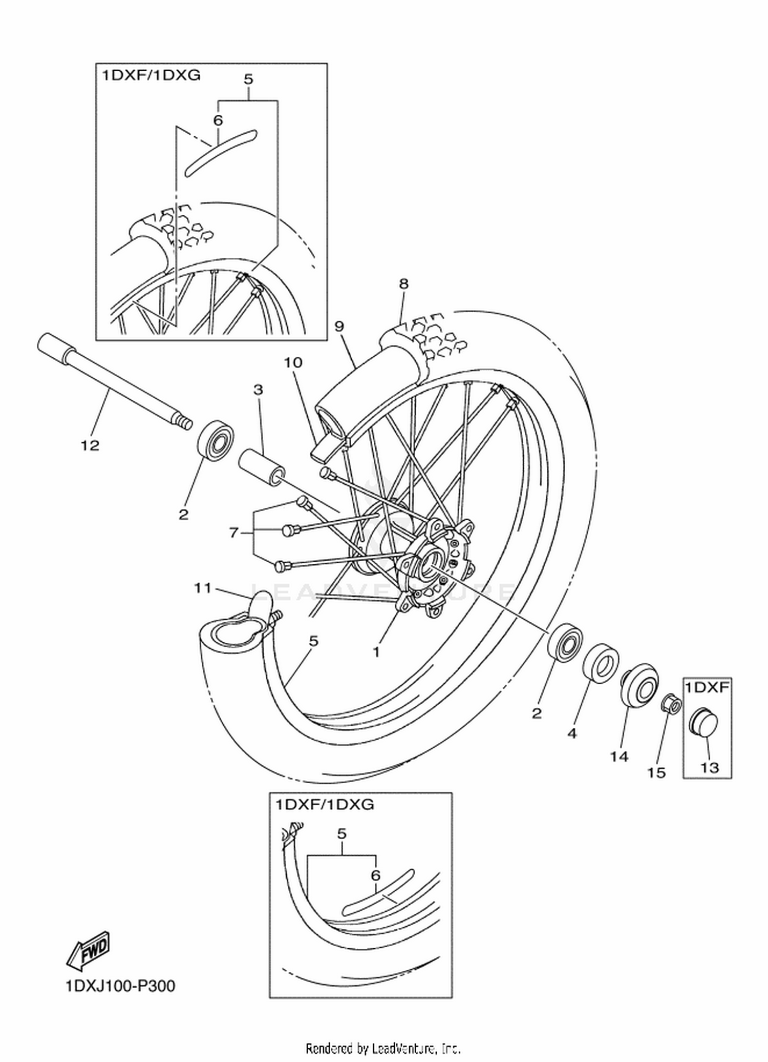 30 FRONT WHEEL