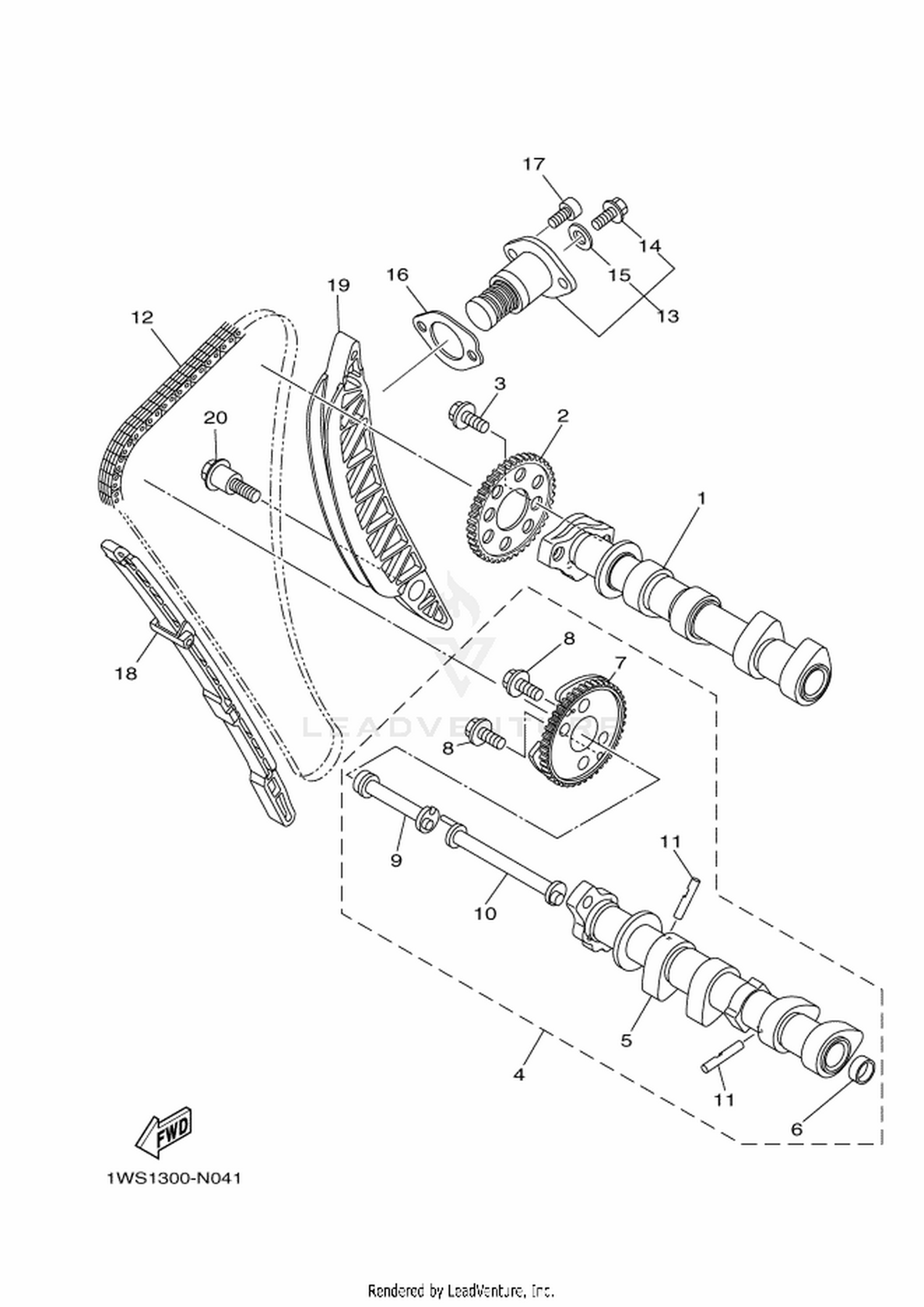04 CAMSHAFT  CHAIN