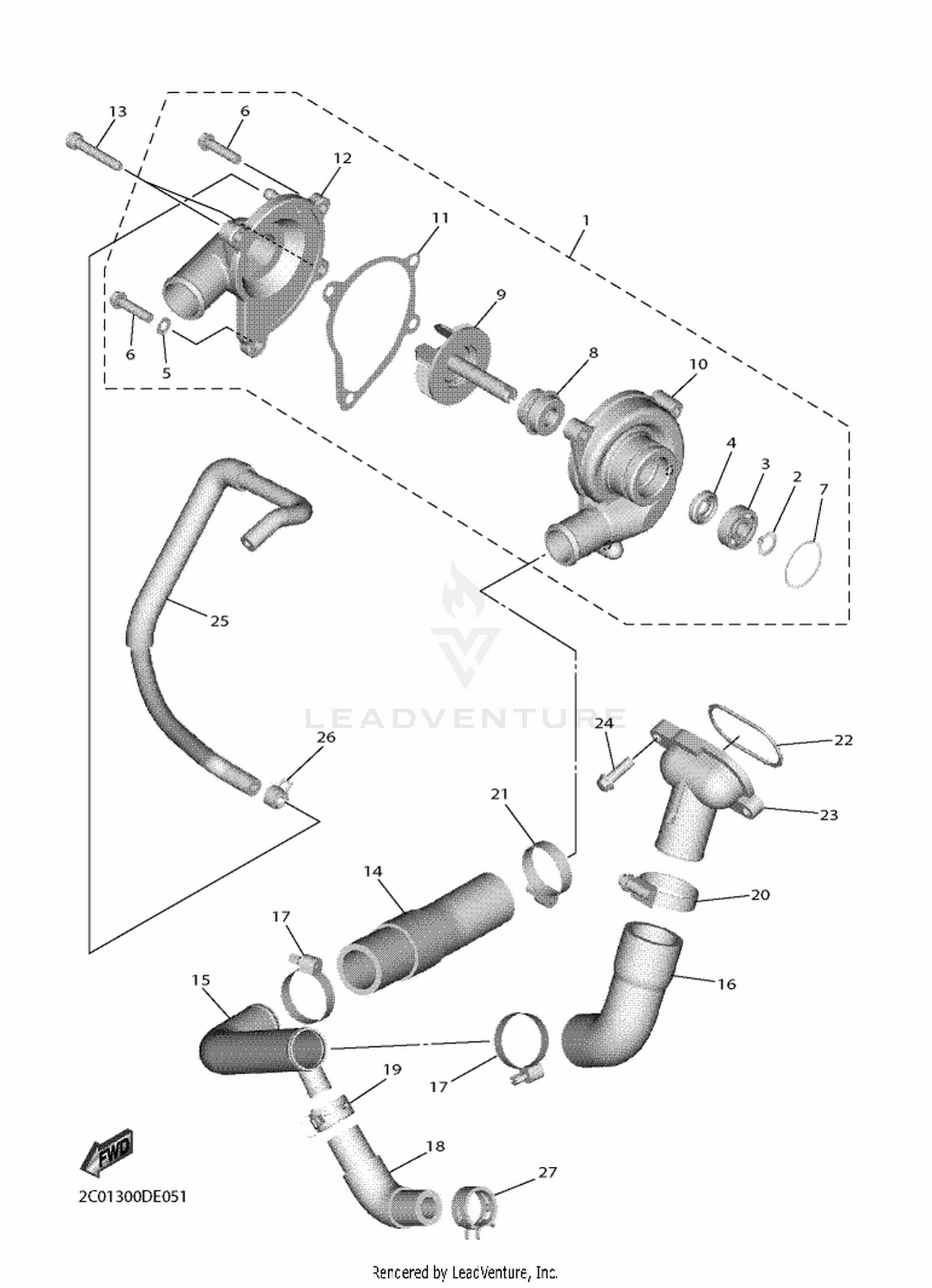 05 WATER PUMP