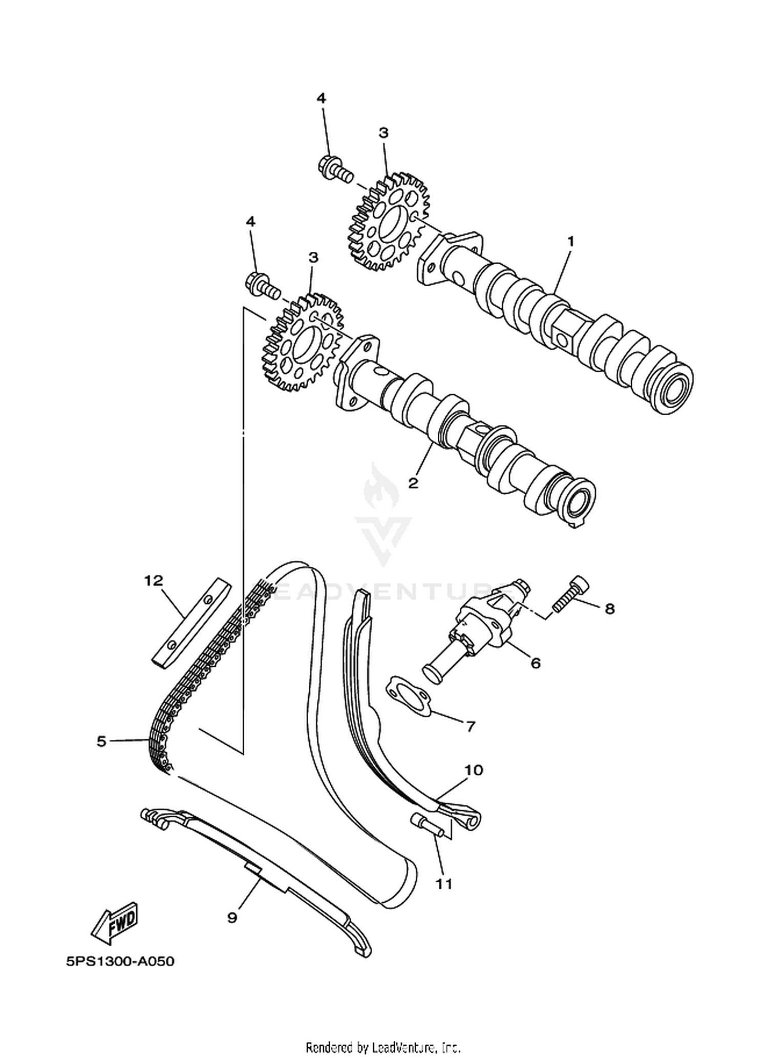 05 CAMSHAFT  CHAIN