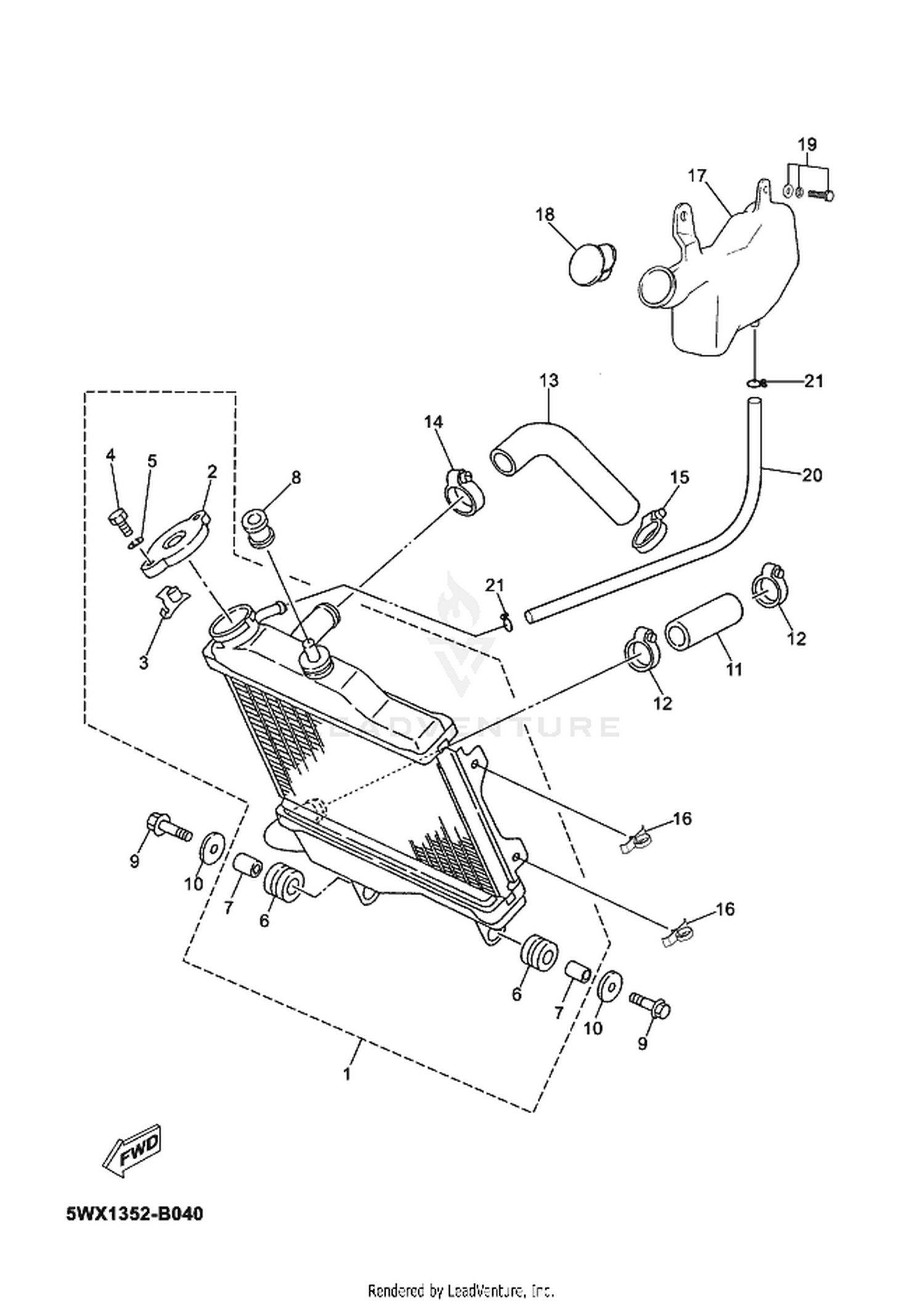 04 RADIATOR  HOSE