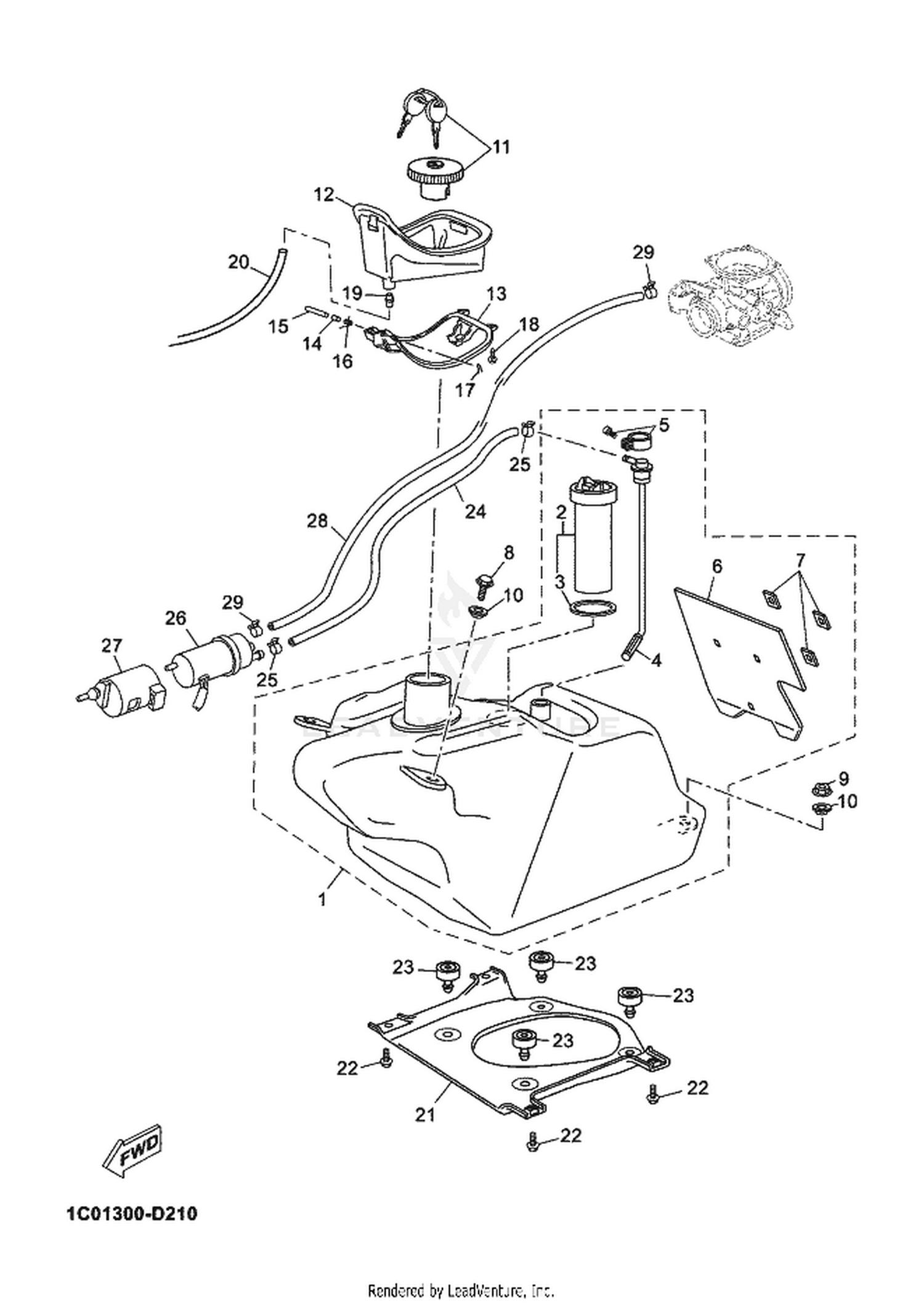 21 FUEL TANK
