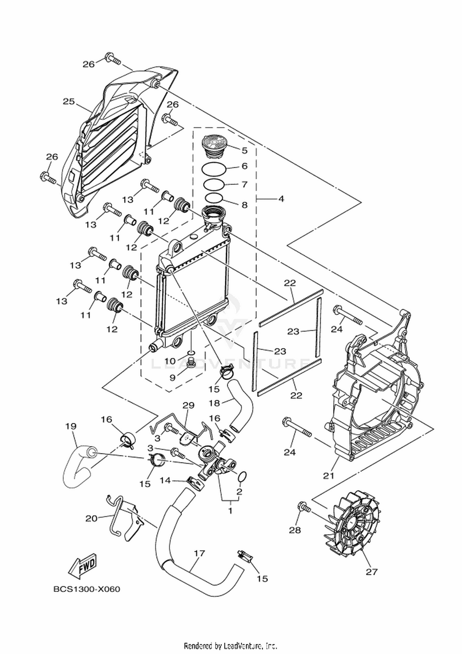 06 RADIATOR & HOSE