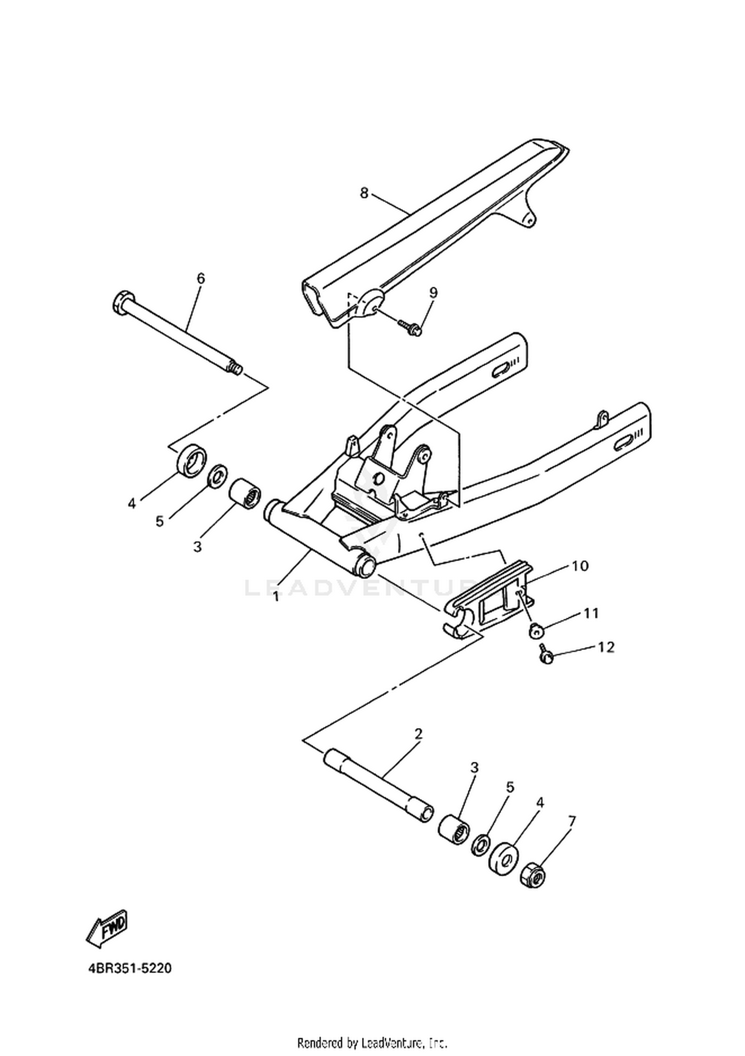 22 REAR ARM