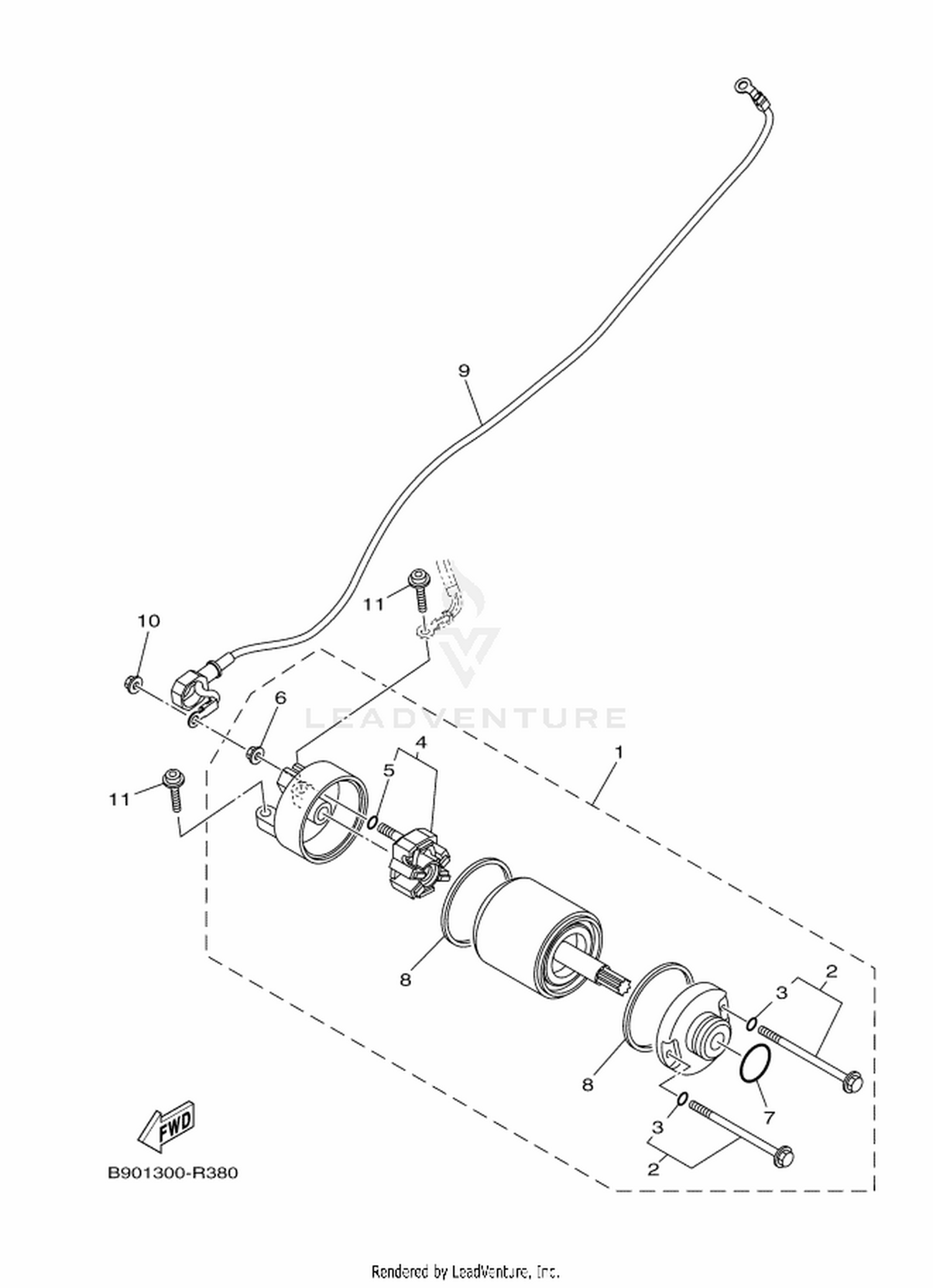 38 STARTING MOTOR