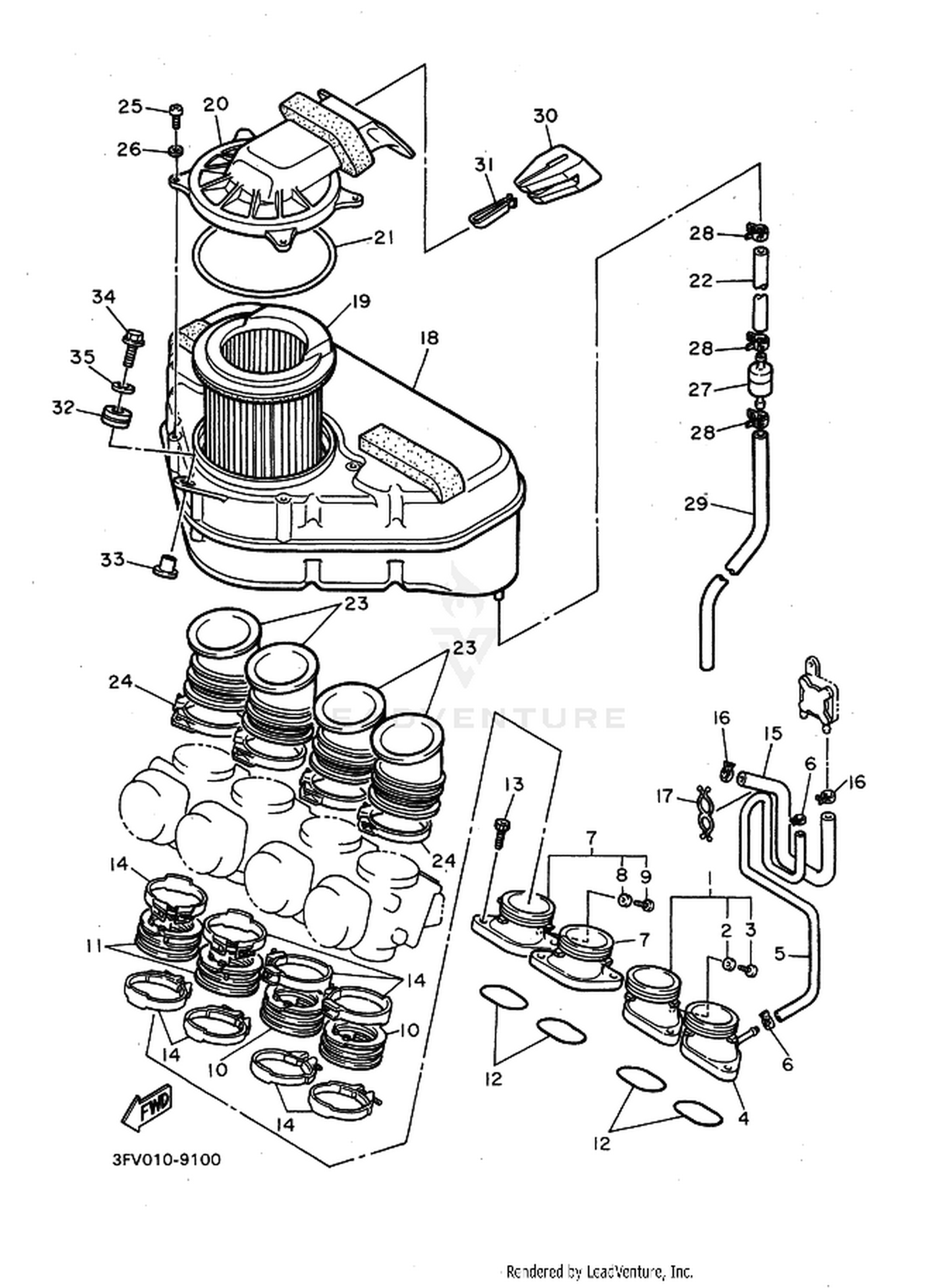 Assembly diagram