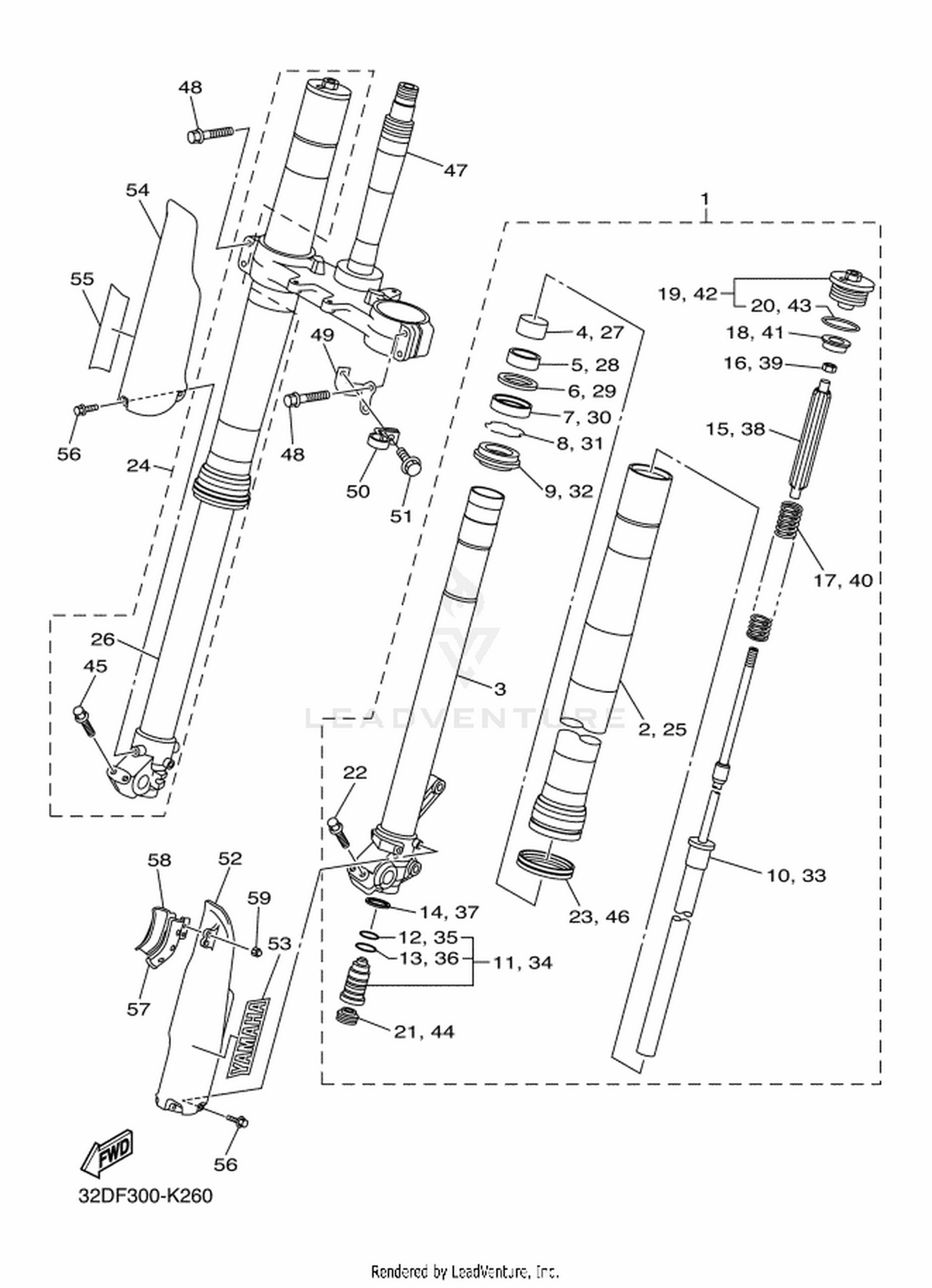 26 FRONT FORK