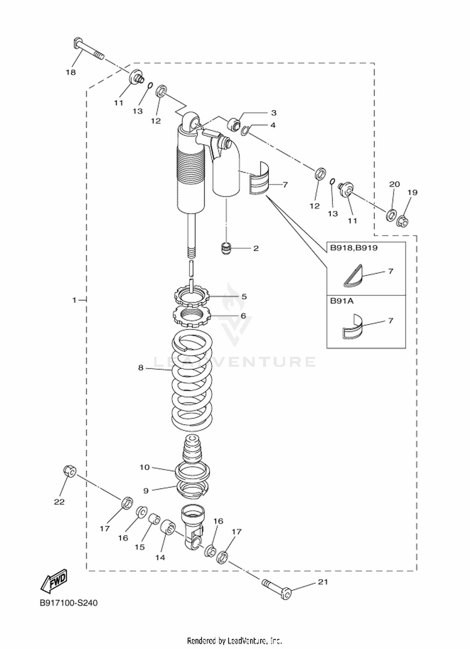 24 REAR SUSPENSION