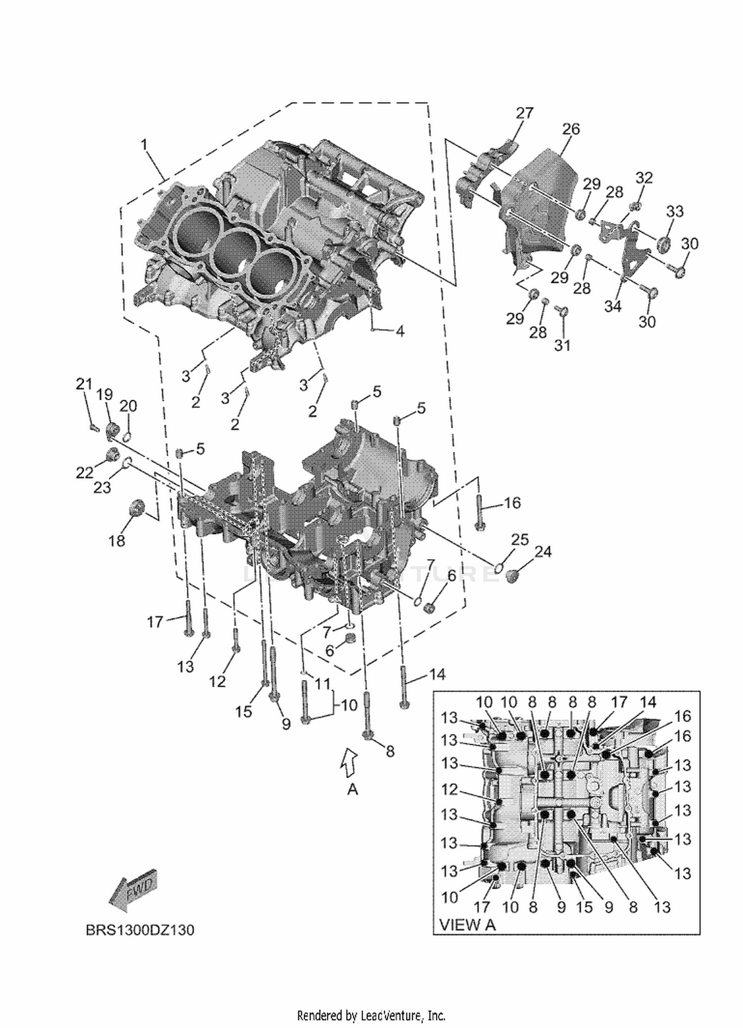 13 CRANKCASE
