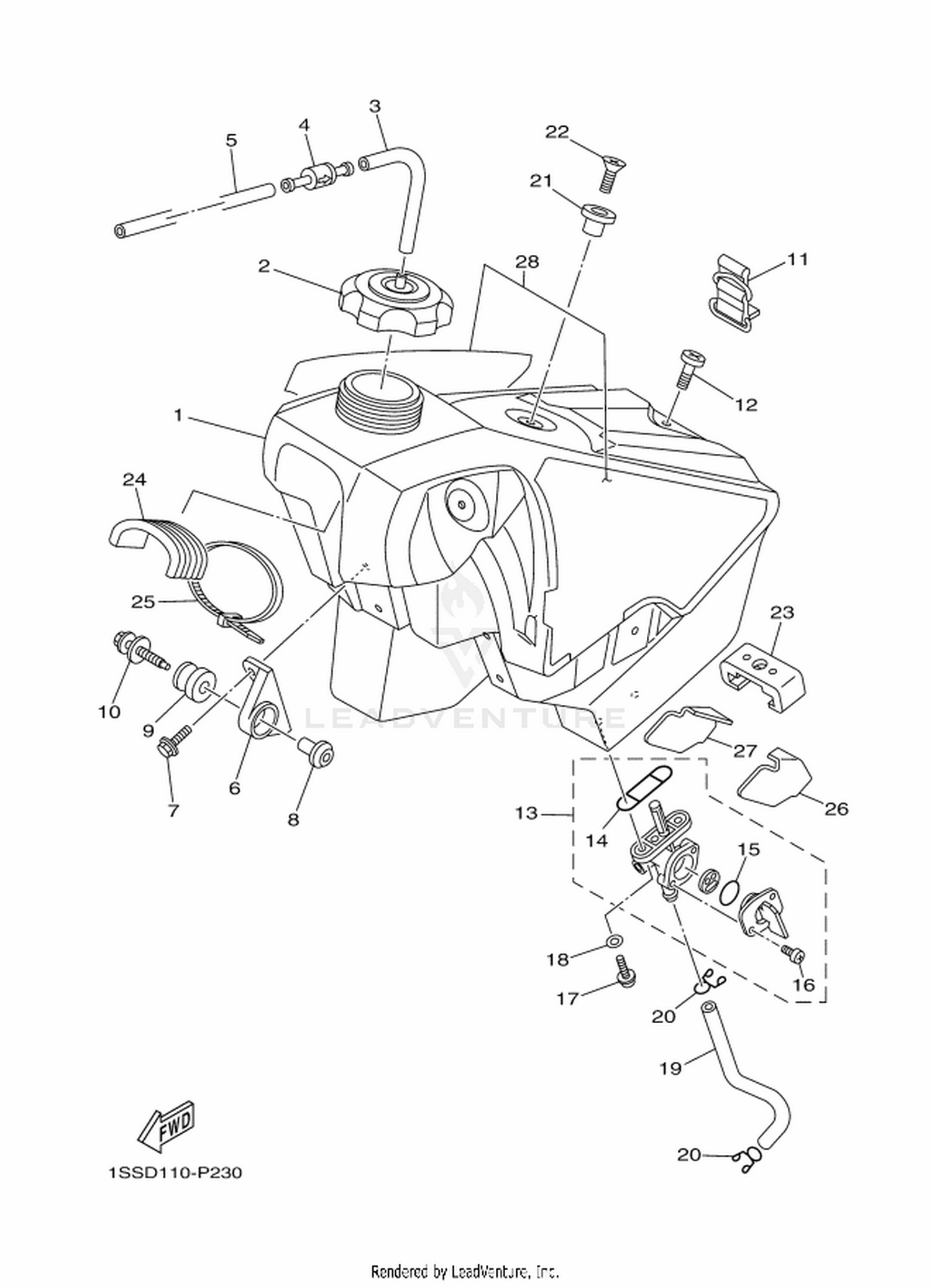 Assembly diagram