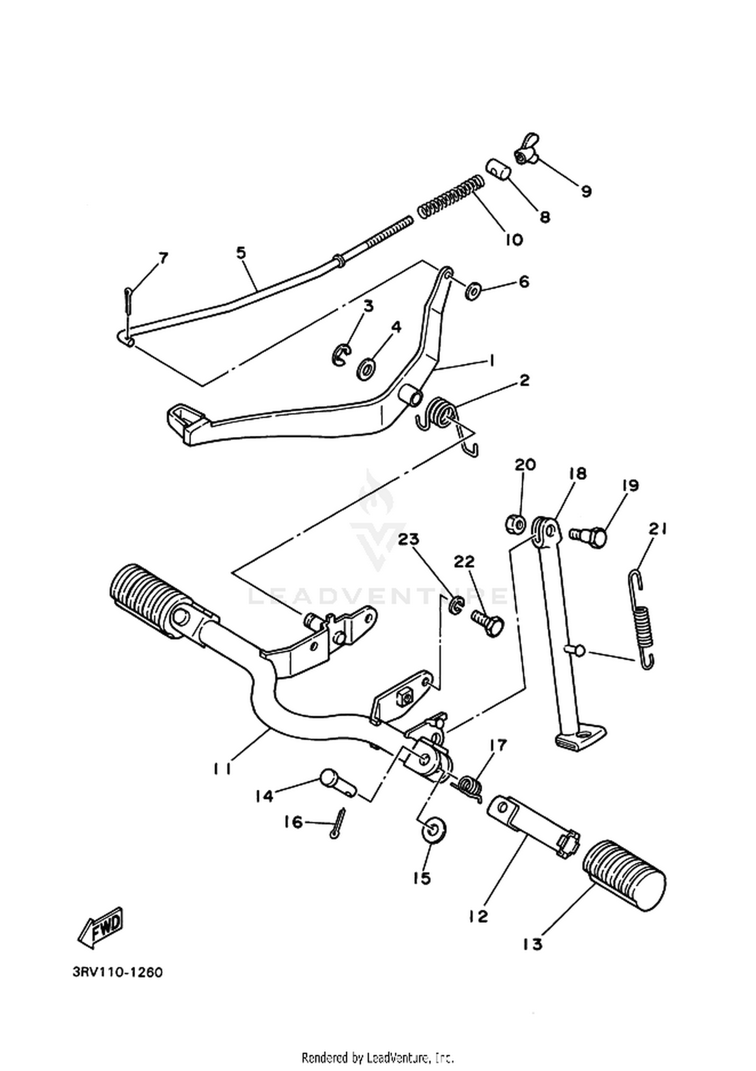 26 STAND  FOOTREST