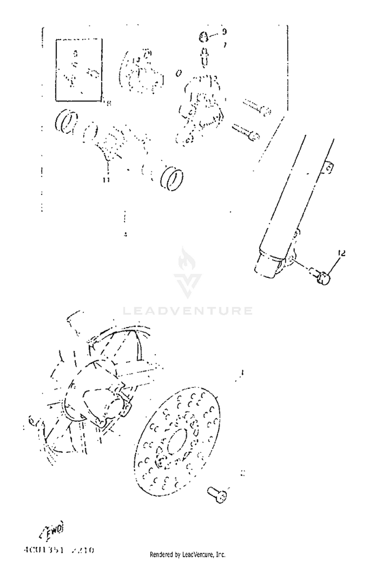 21 FRONT BRAKE