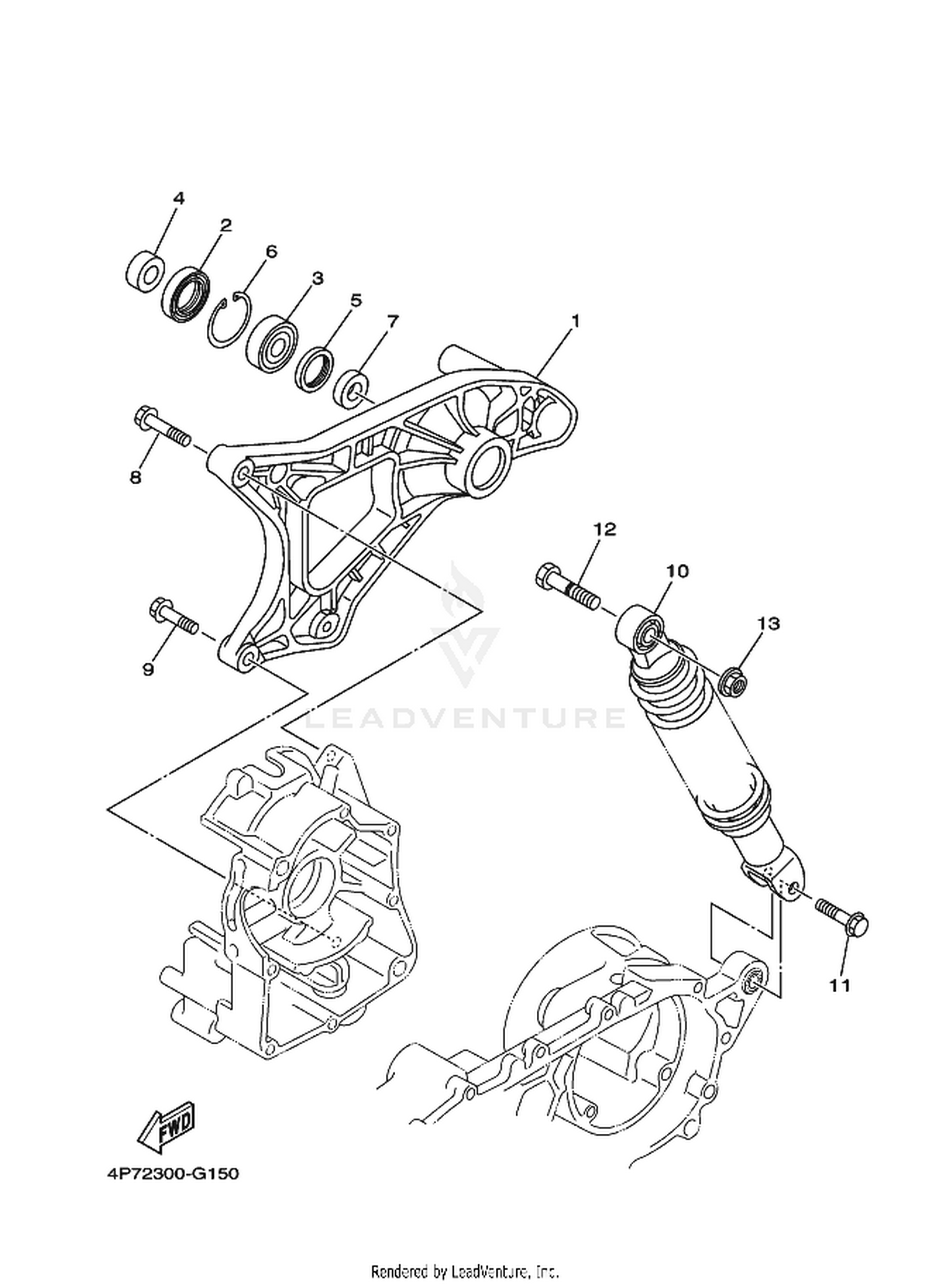 15 REAR ARM  SUSPENSION