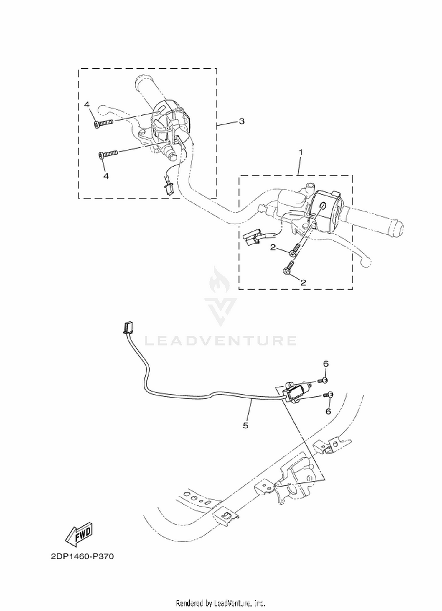37 HANDLE SWITCH  LEVER