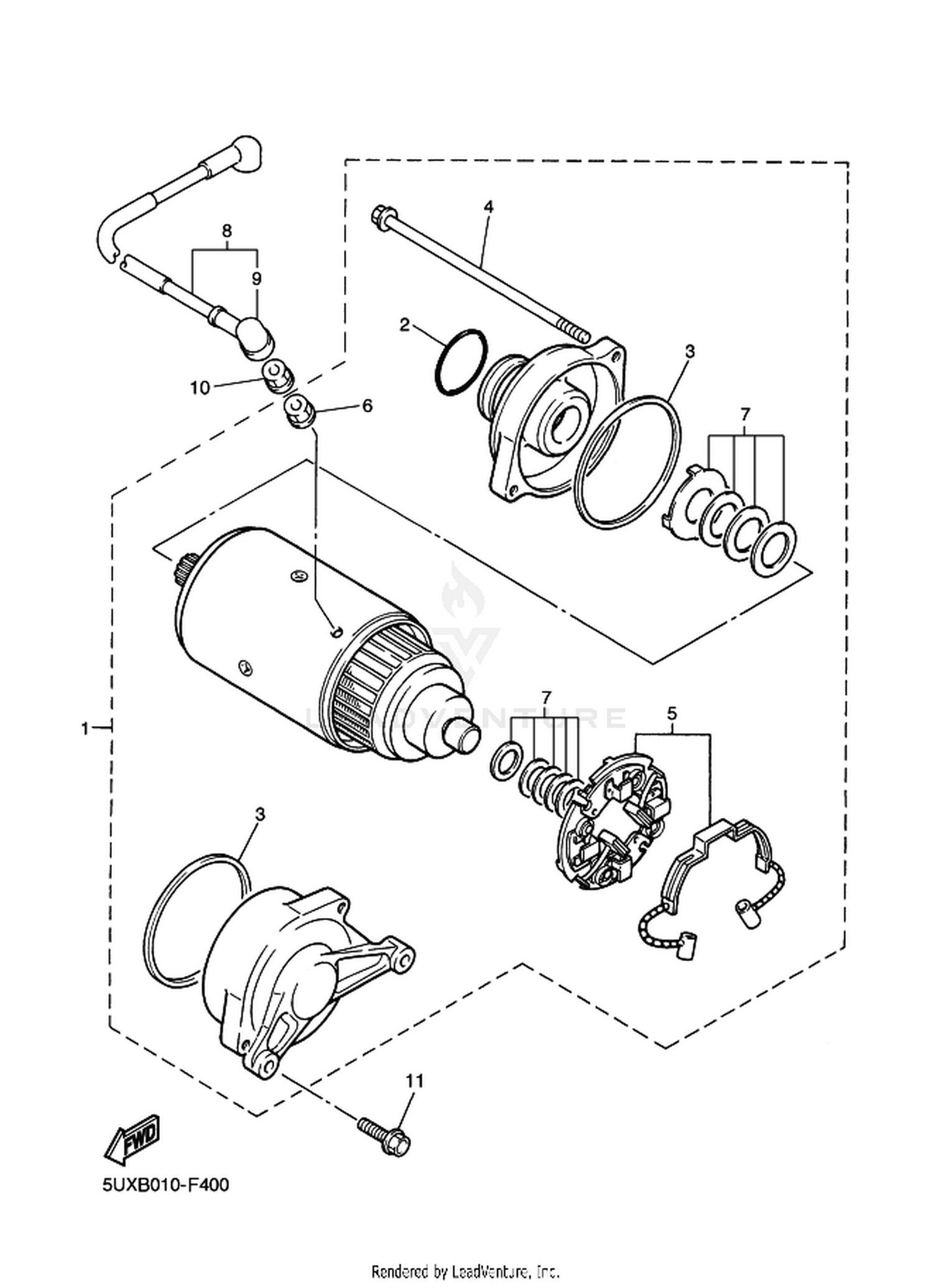 40 STARTING MOTOR