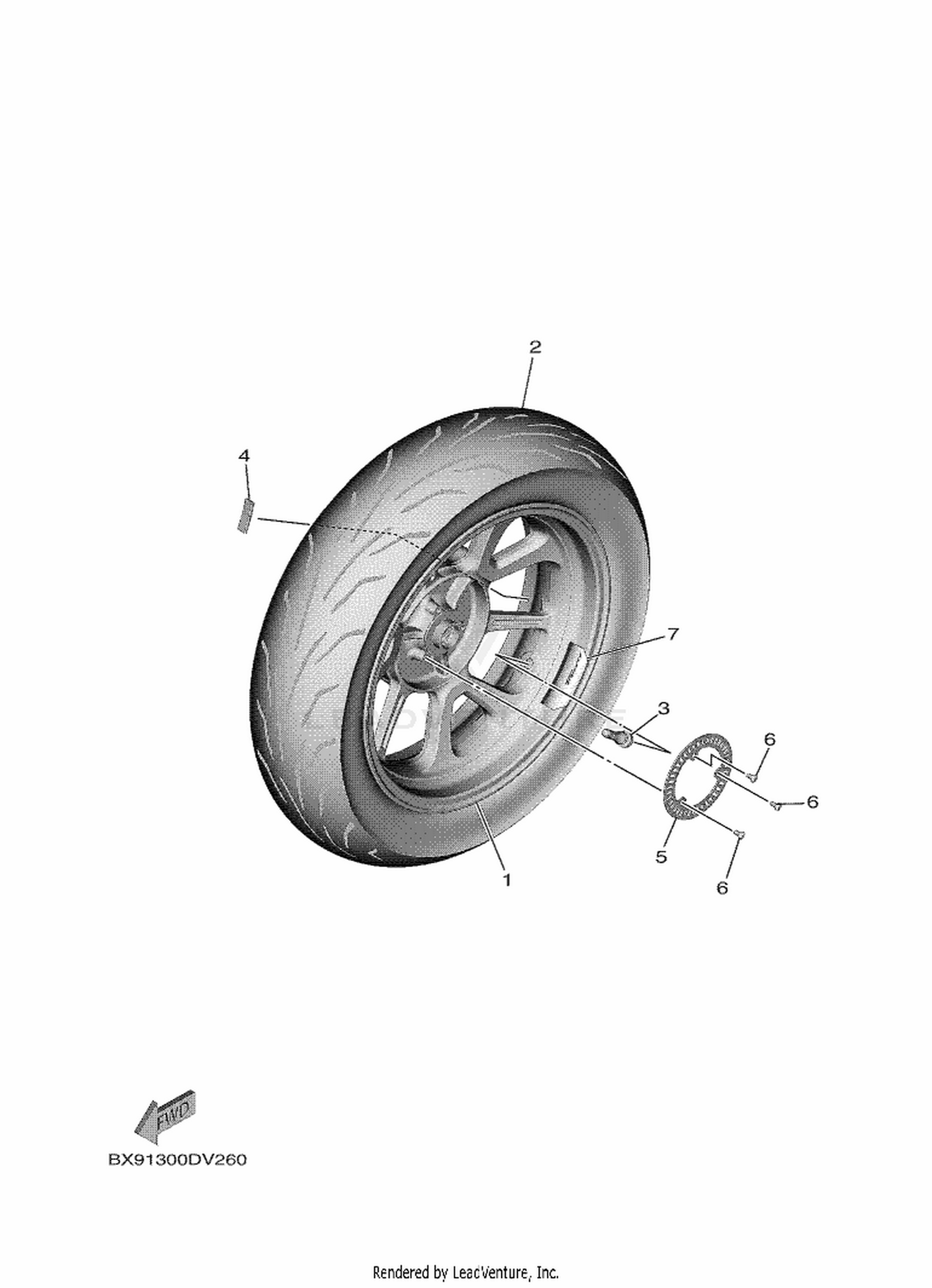 26 REAR WHEEL