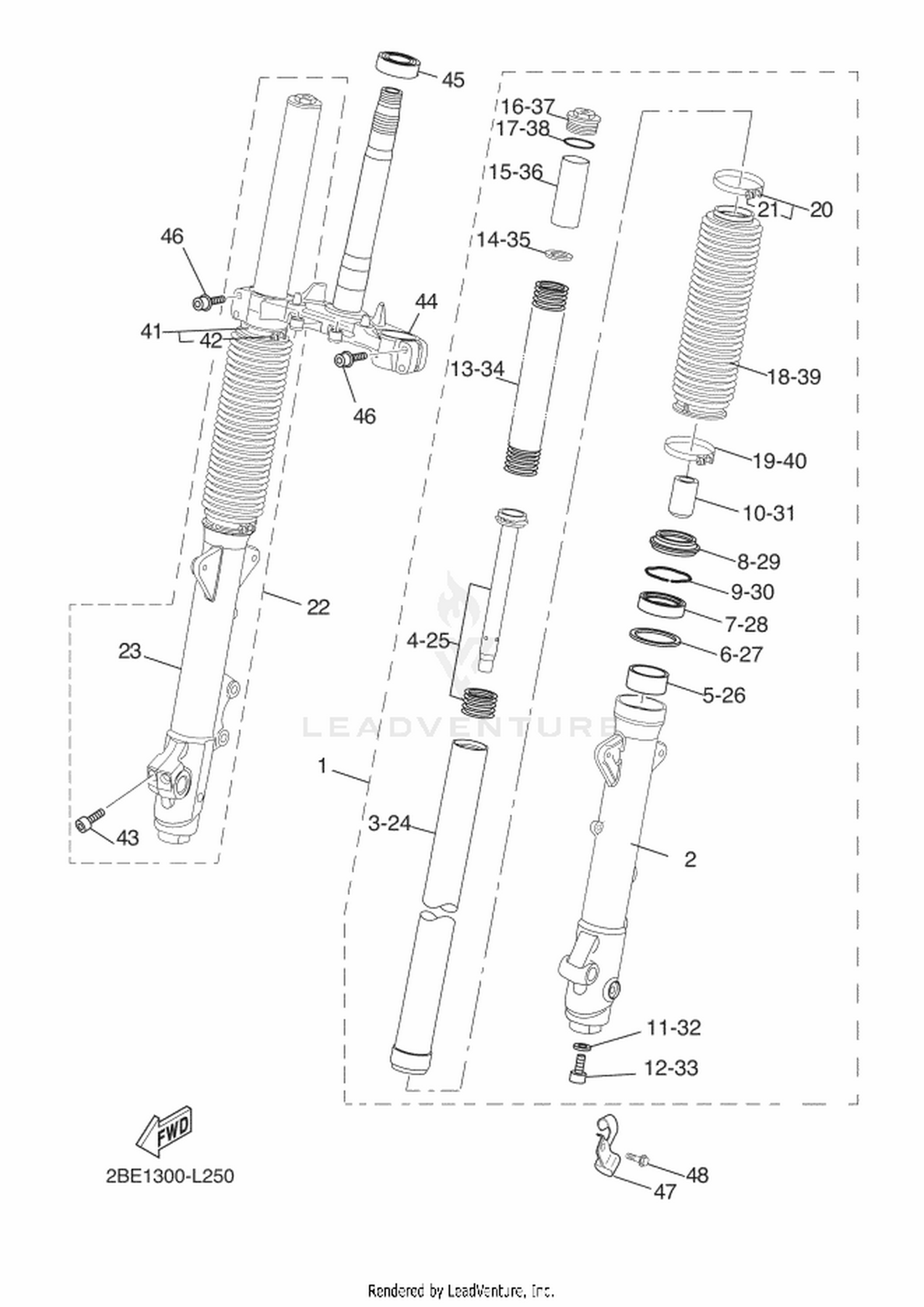 25 FRONT FORK