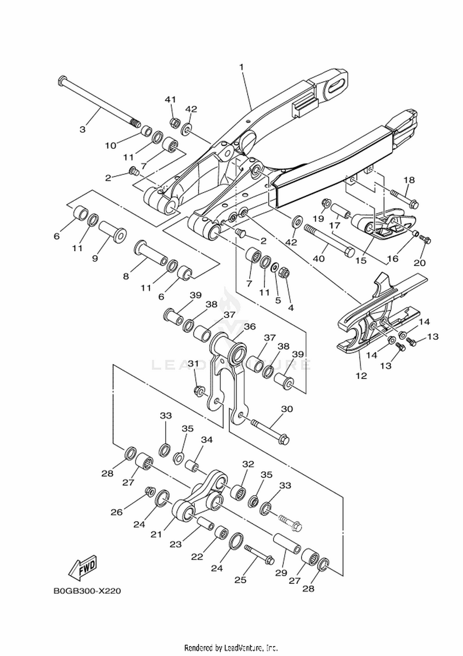 22 REAR ARM