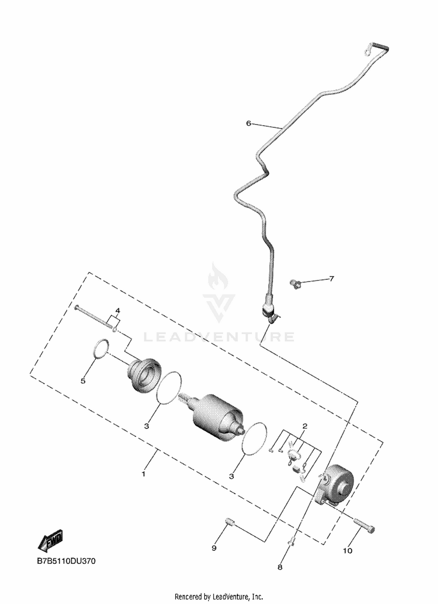 40 STARTING MOTOR