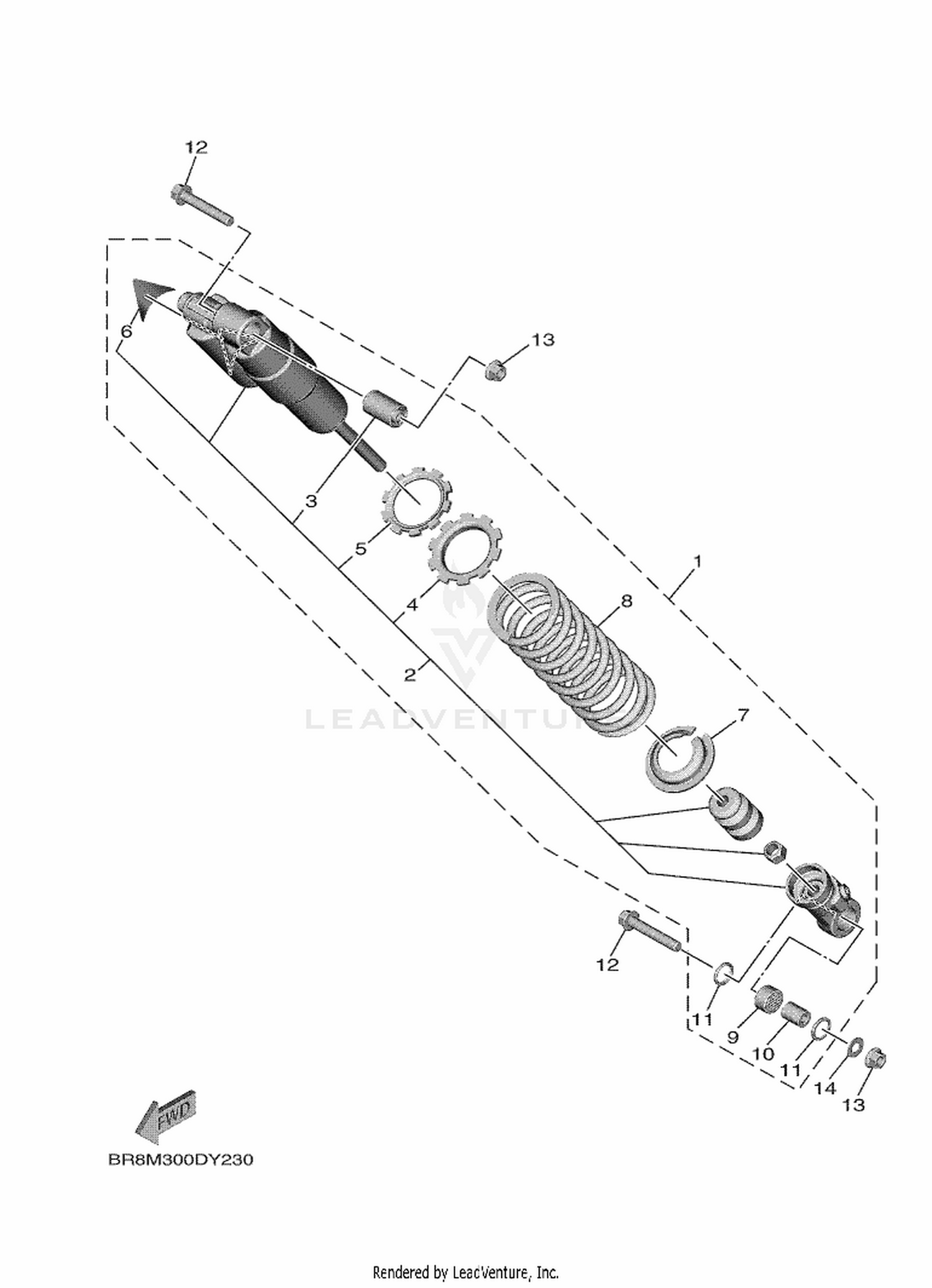 23 REAR ARM & SUSPENSION