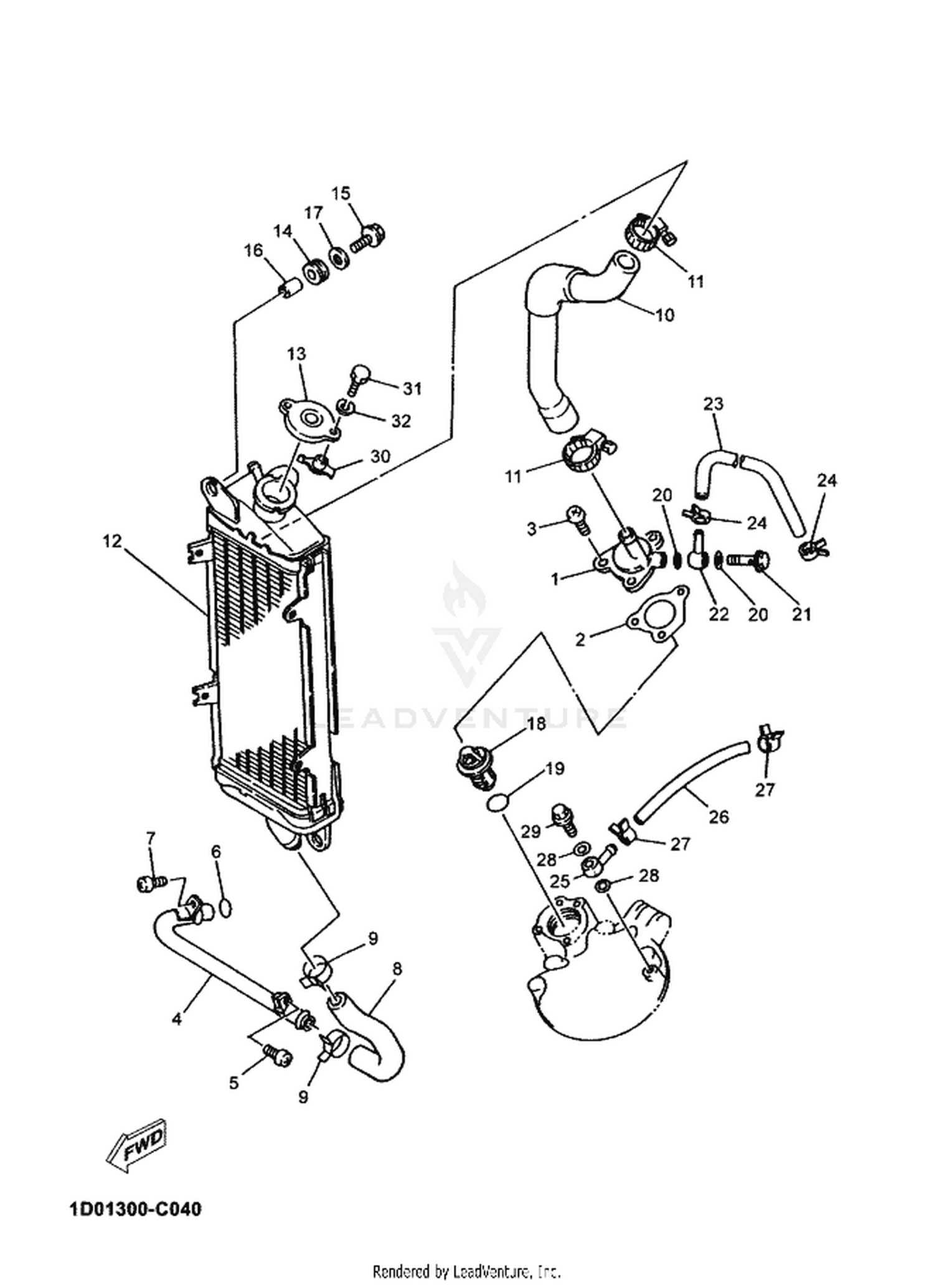 04 RADIATOR  HOSE
