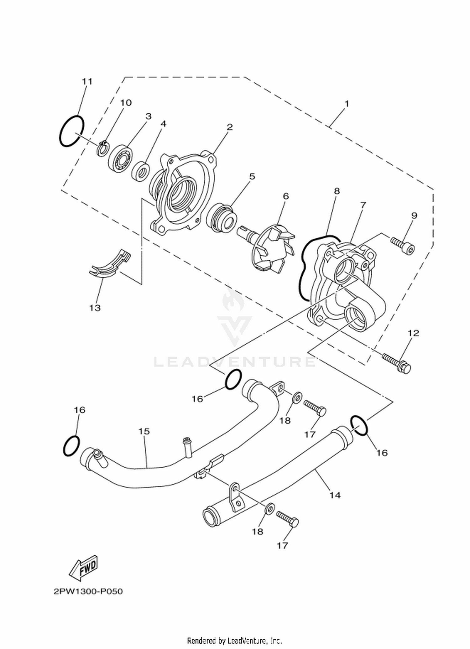 05 WATER PUMP