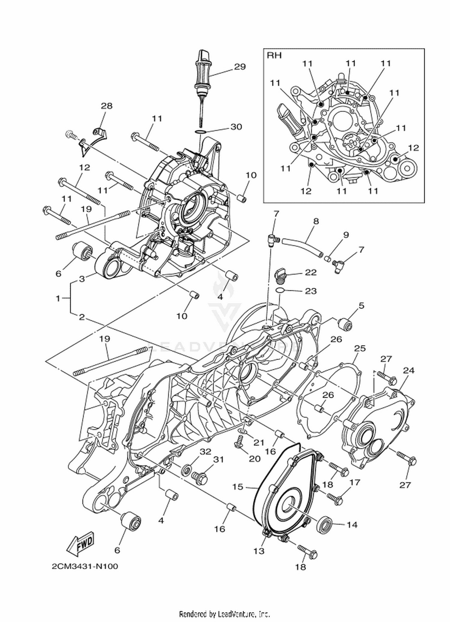 10 CRANKCASE