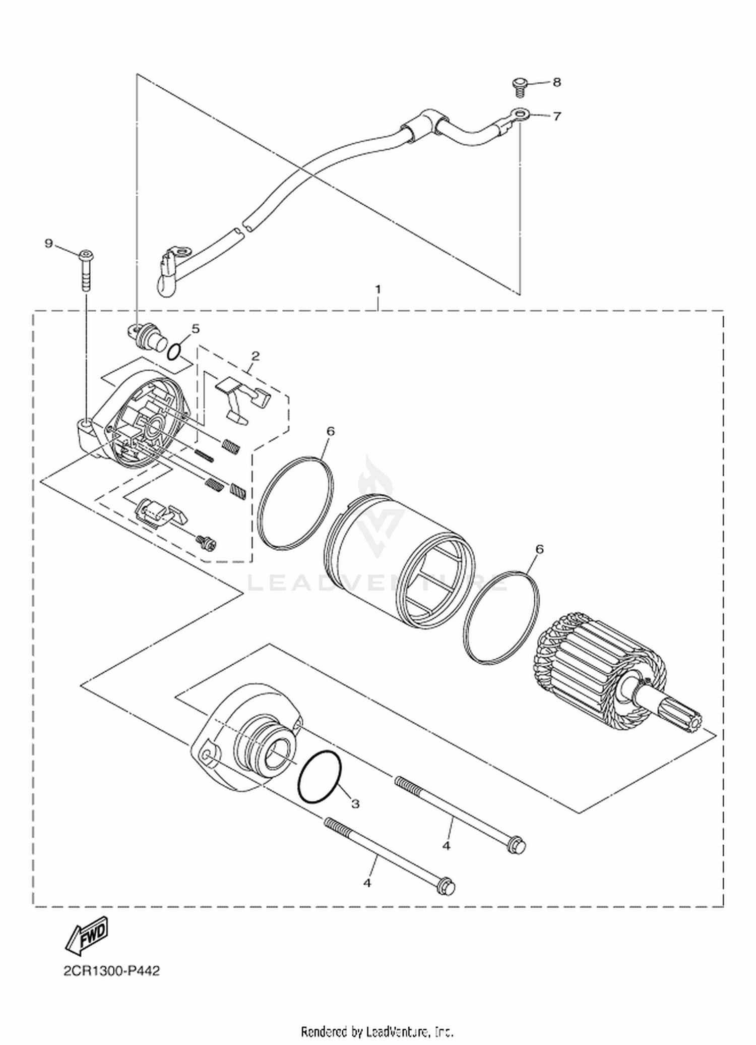 44 STARTING MOTOR