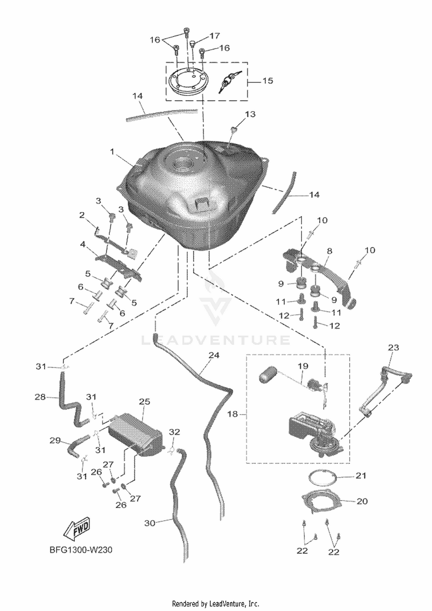 Assembly diagram