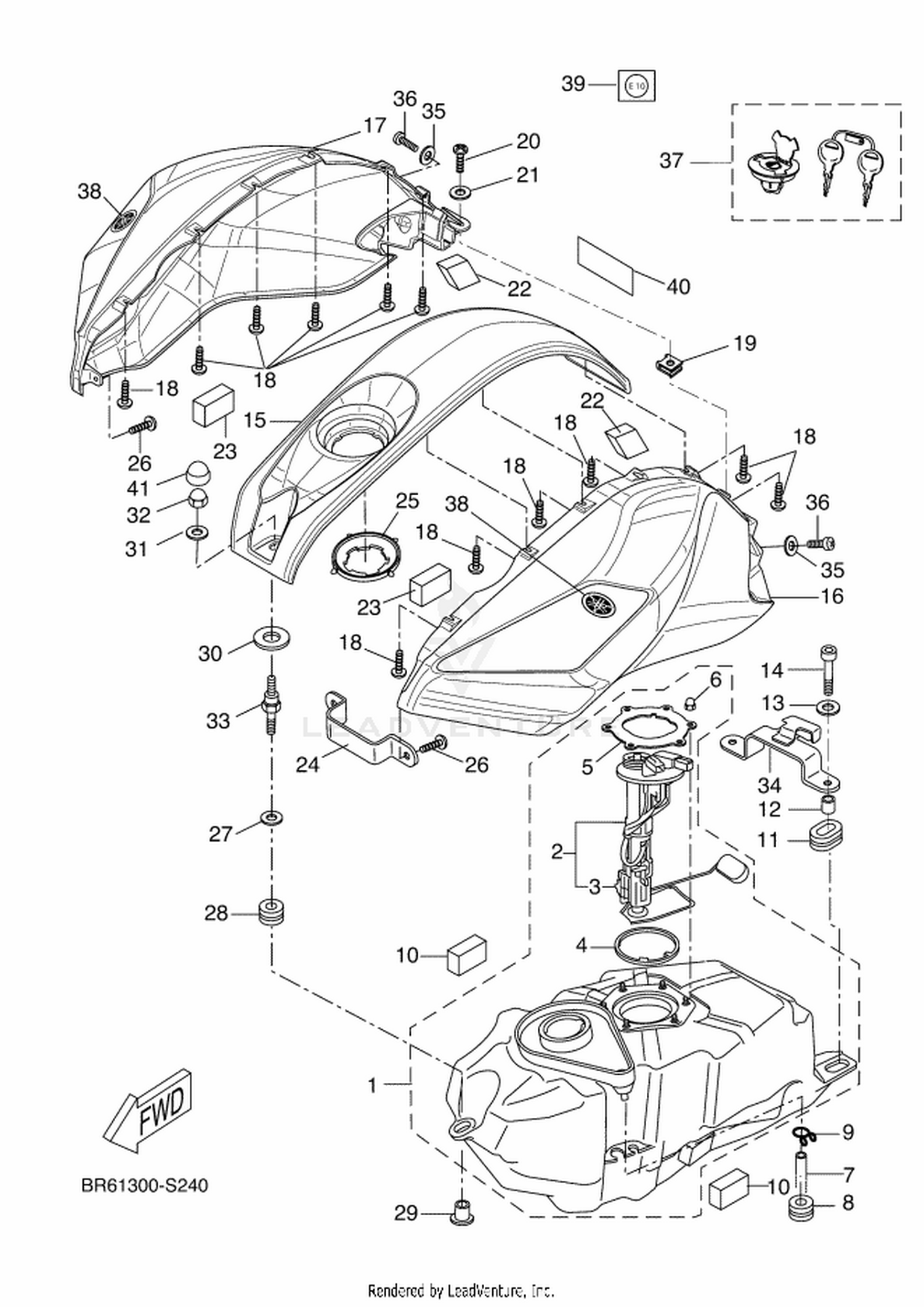 24 FUEL TANK
