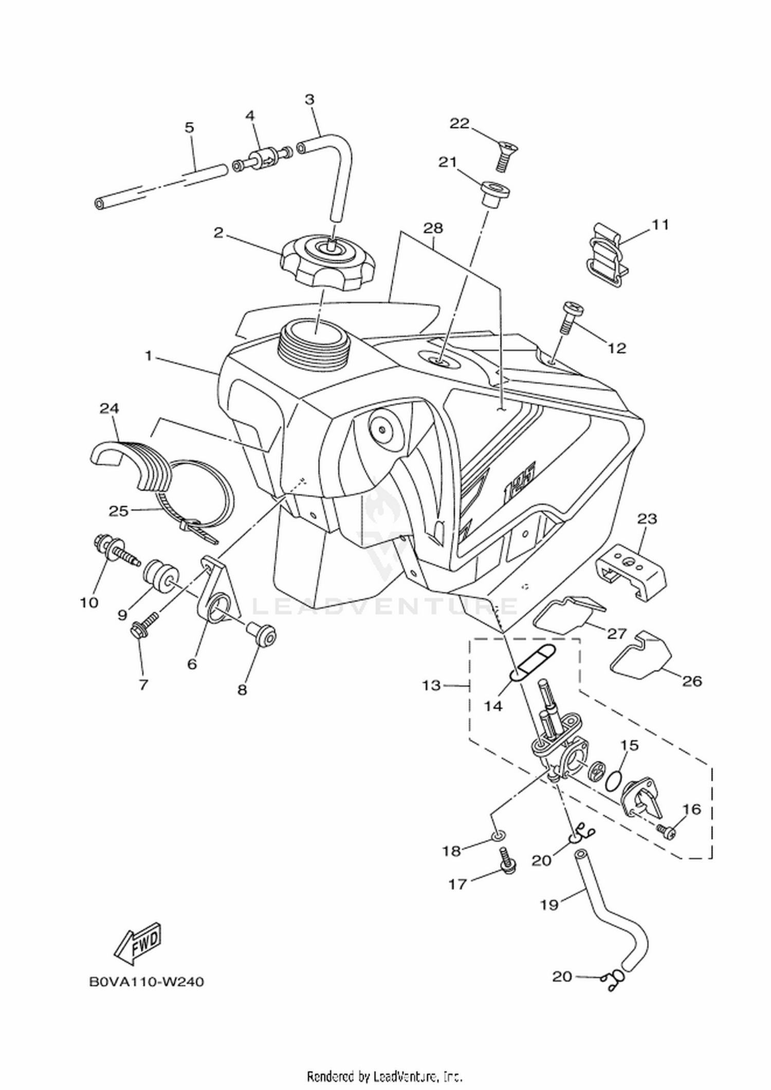 24 FUEL TANK
