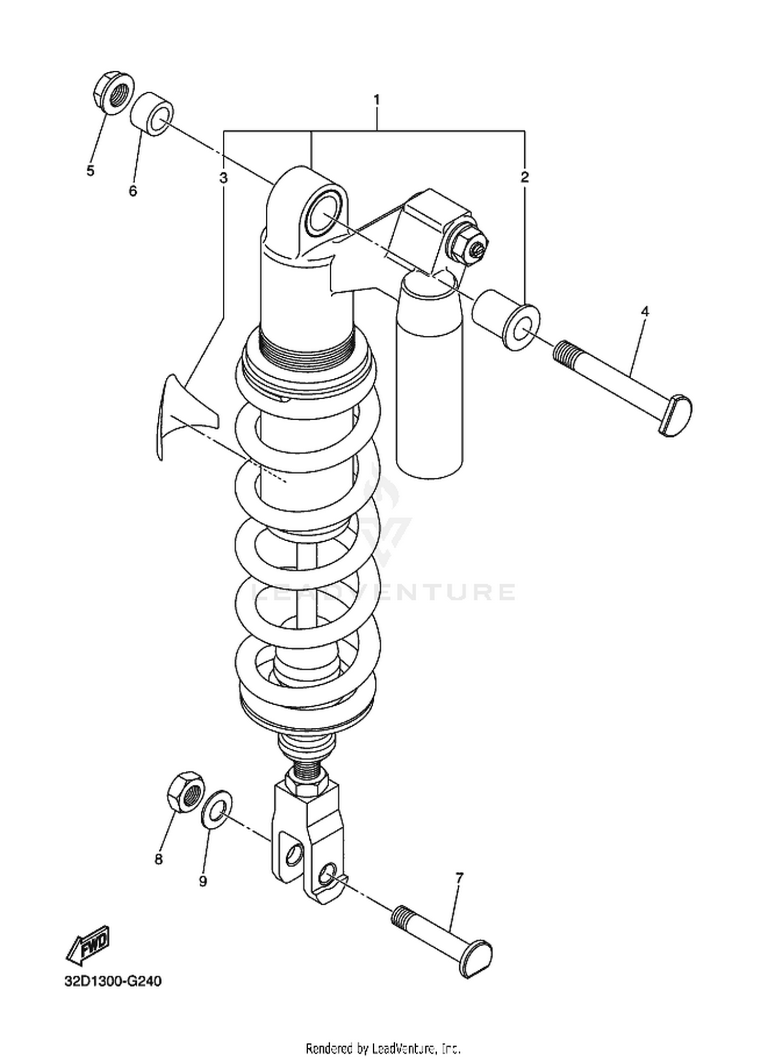 24 REAR SUSPENSION